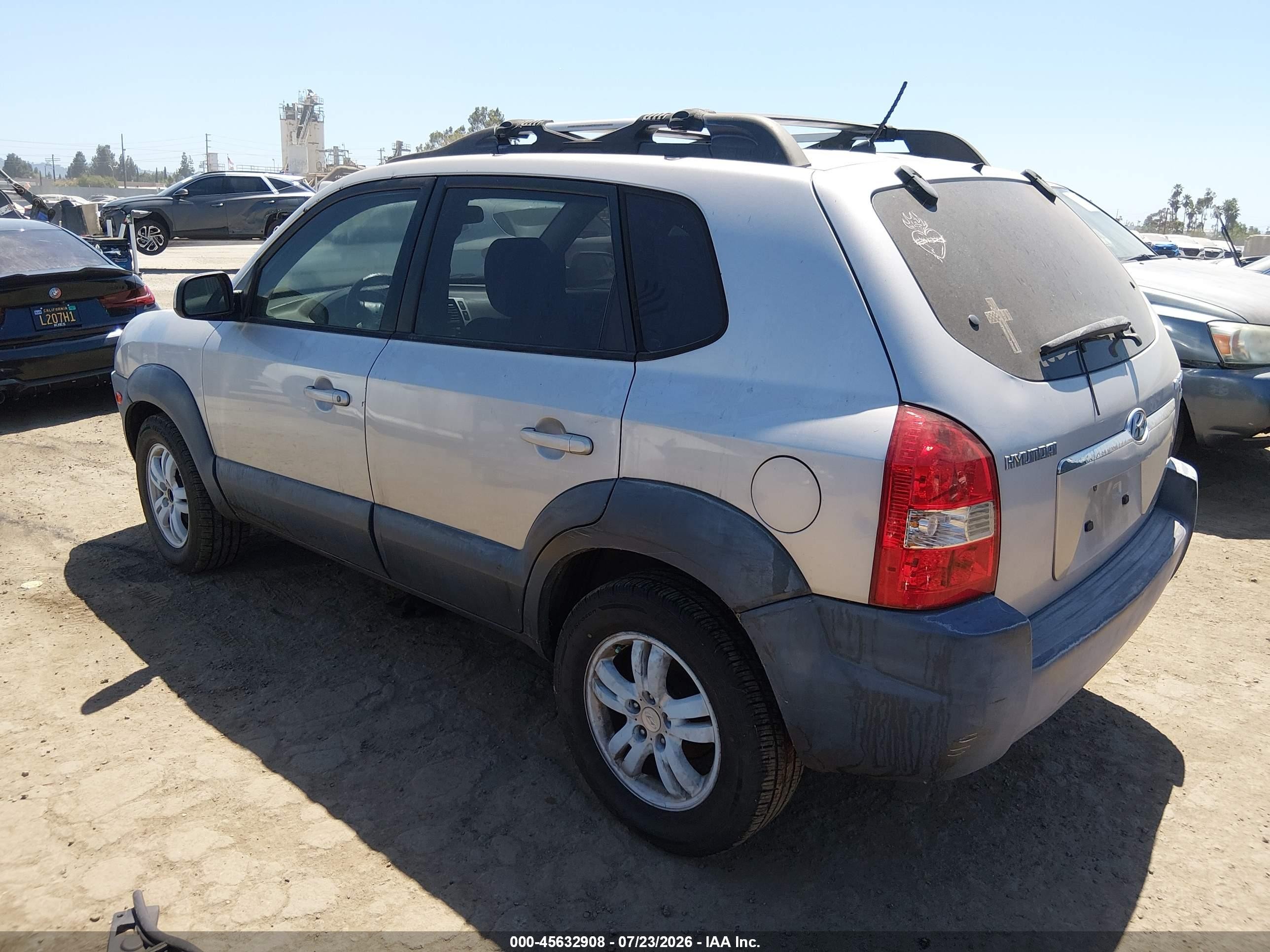 2006 Hyundai Tucson Gls/limited Gray vin: KM8JN12D76U383556