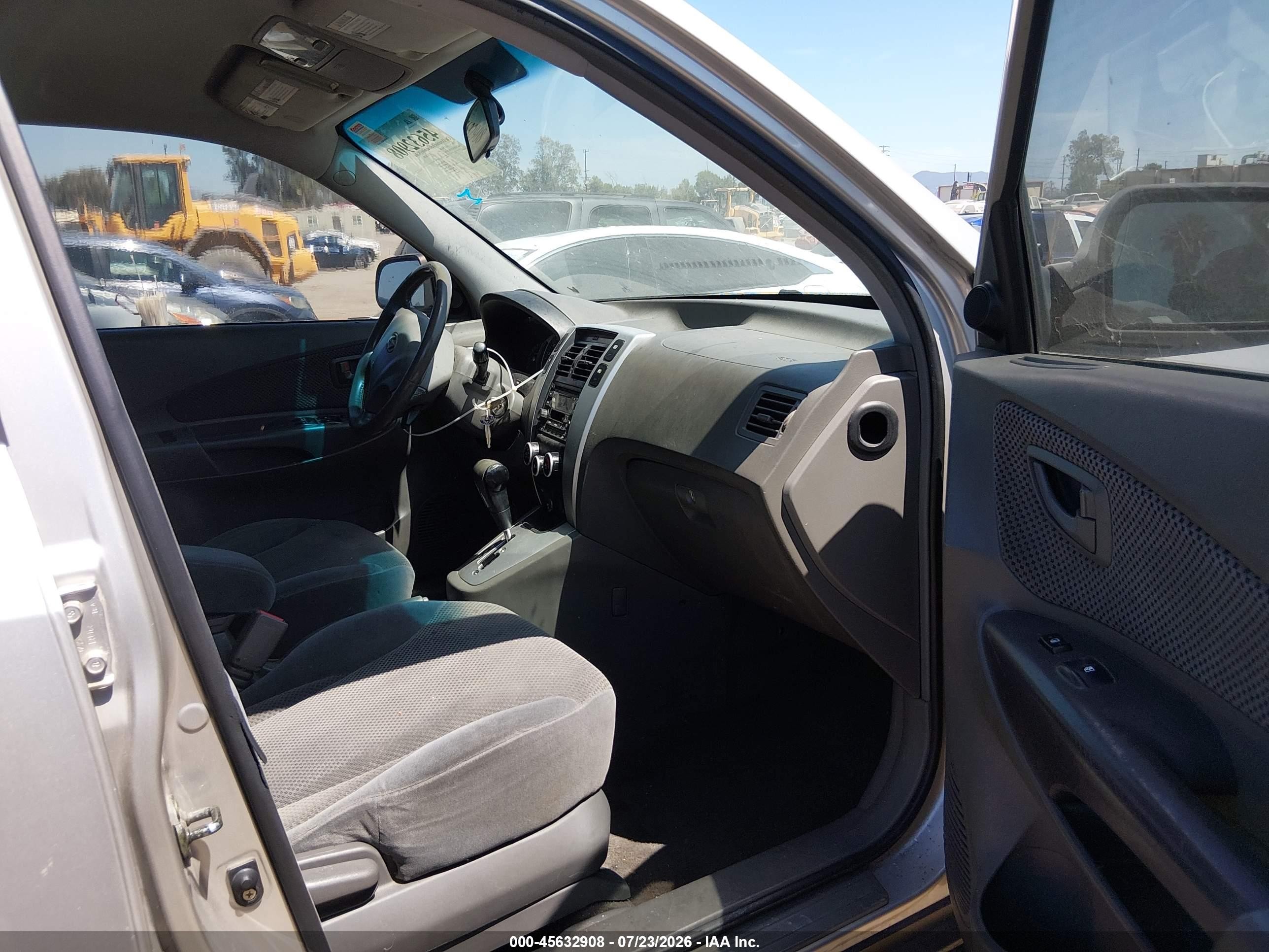 2006 Hyundai Tucson Gls/limited Gray vin: KM8JN12D76U383556