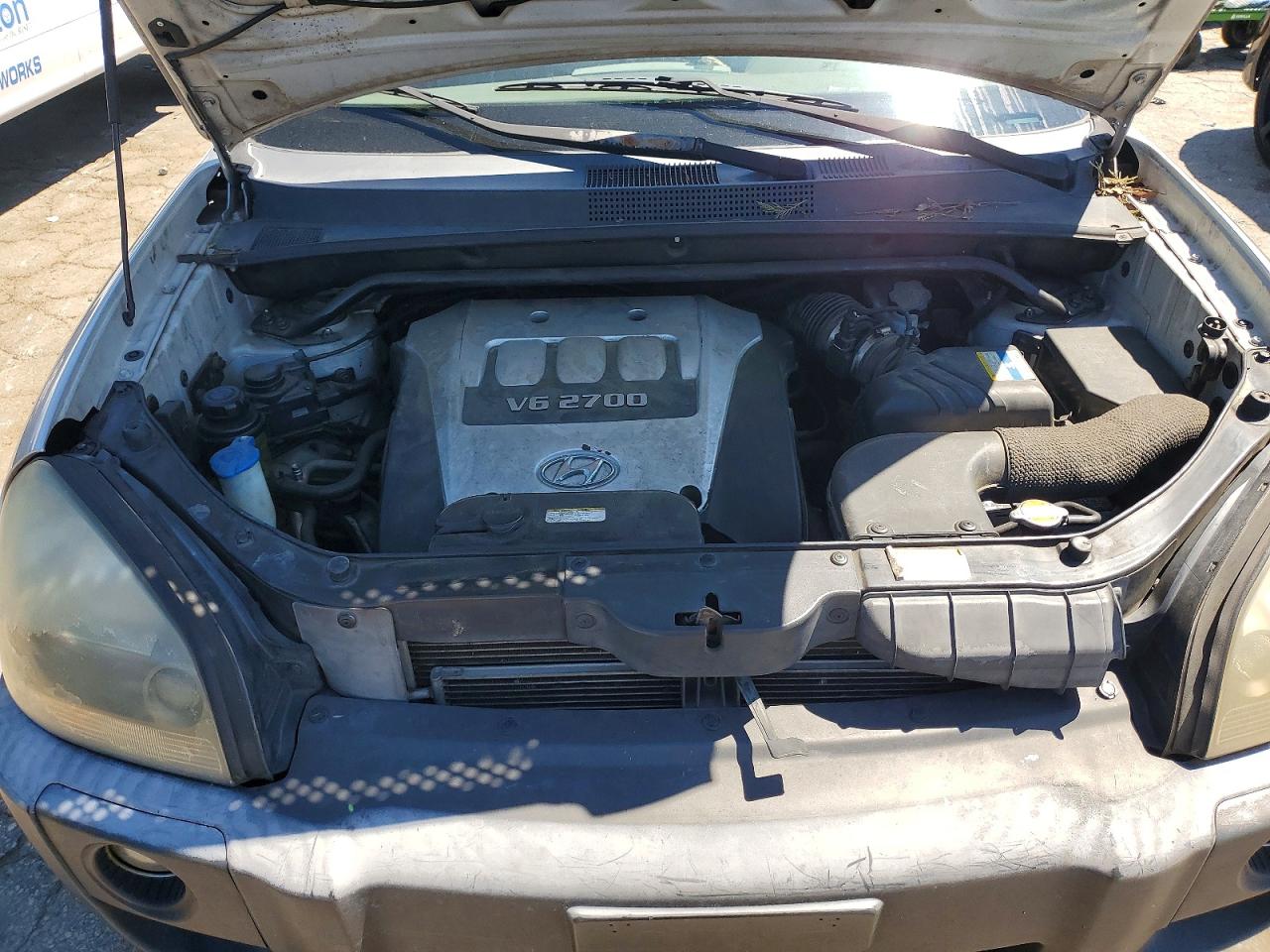 2006 Hyundai Tucson Gls Серебряный vin: KM8JN12D76U384559