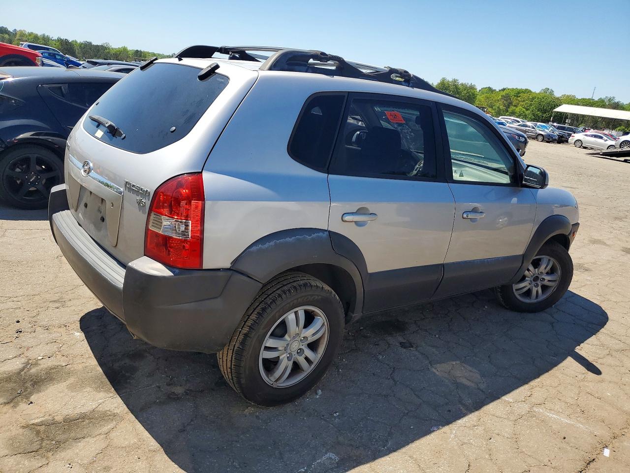 2006 Hyundai Tucson Gls Серебряный vin: KM8JN12D76U384559