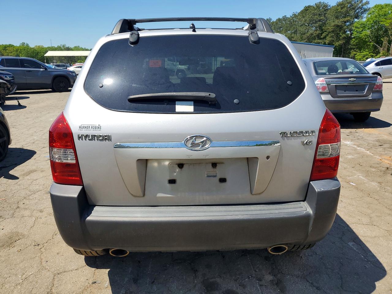 2006 Hyundai Tucson Gls Серебряный vin: KM8JN12D76U384559