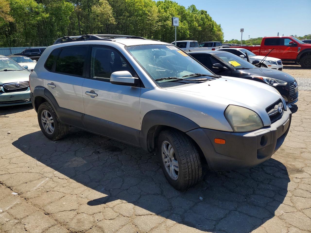 2006 Hyundai Tucson Gls Серебряный vin: KM8JN12D76U384559
