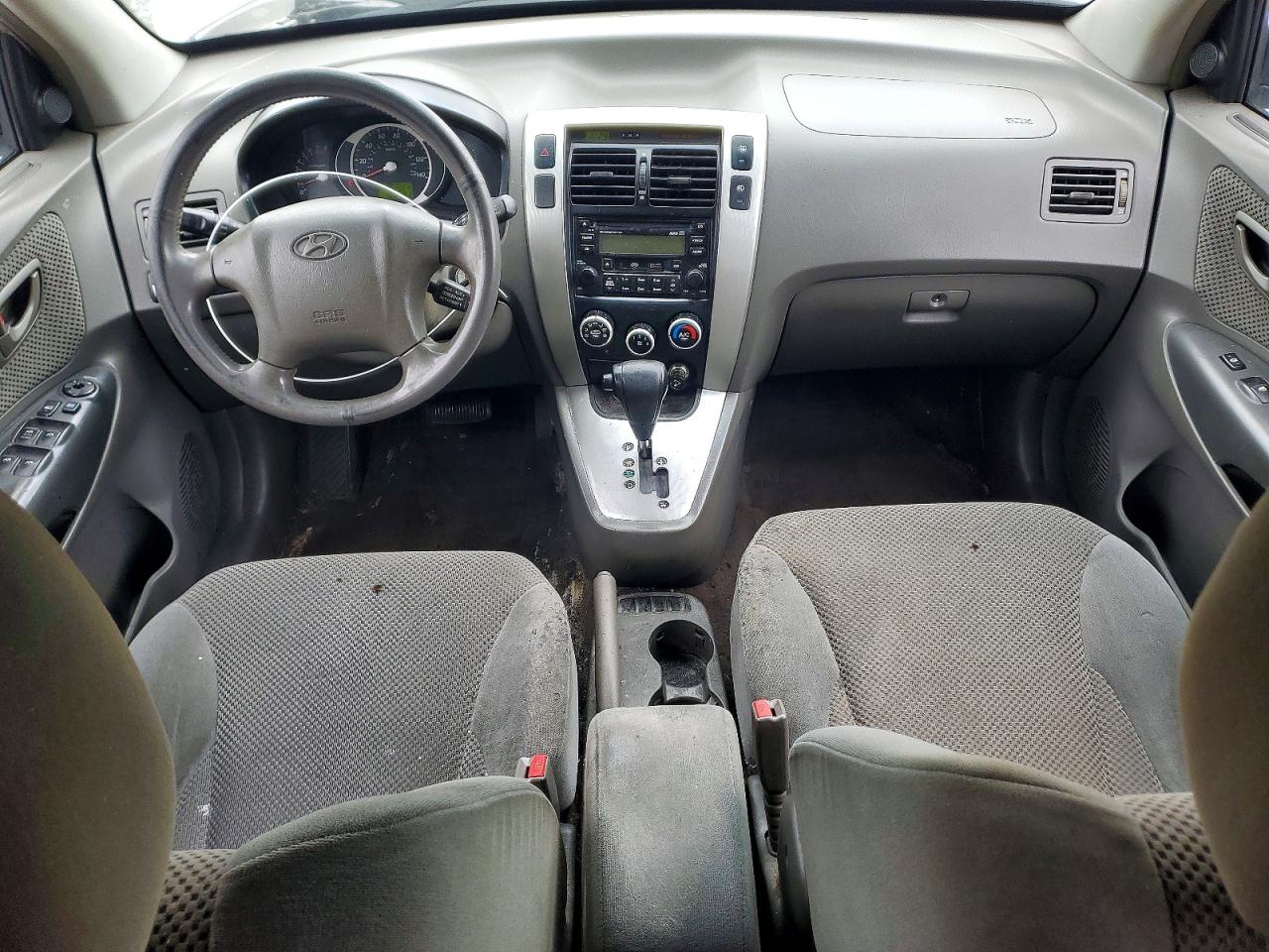 2007 Hyundai Tucson Se Silver vin: KM8JN12D77U524689