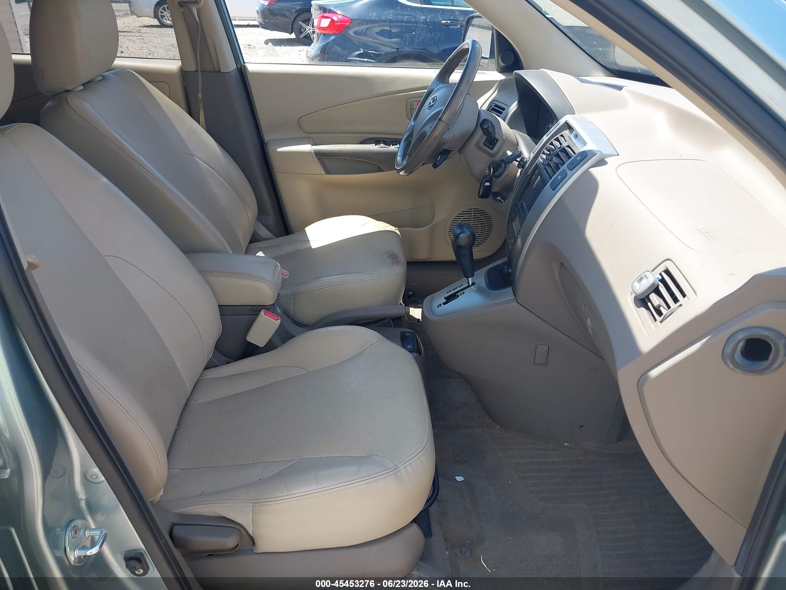 2009 Hyundai Tucson Limited V6 Light Blue vin: KM8JN12D79U933827