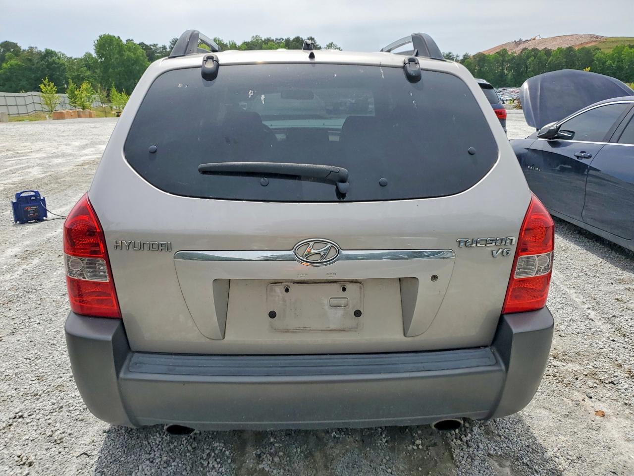2005 Hyundai Tucson Gls Silver vin: KM8JN12D85U042021