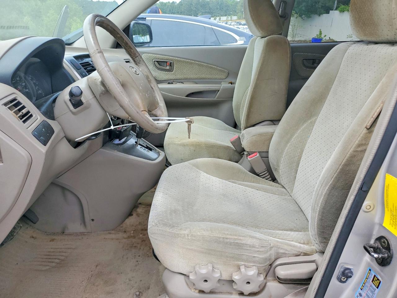 2005 Hyundai Tucson Gls Silver vin: KM8JN12D85U042021