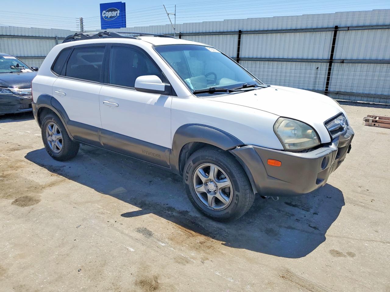 2005 Hyundai Tucson Gls Белый vin: KM8JN12D85U213303