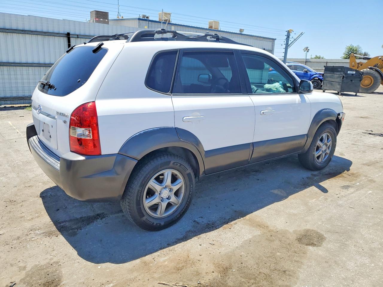 2005 Hyundai Tucson Gls Белый vin: KM8JN12D85U213303