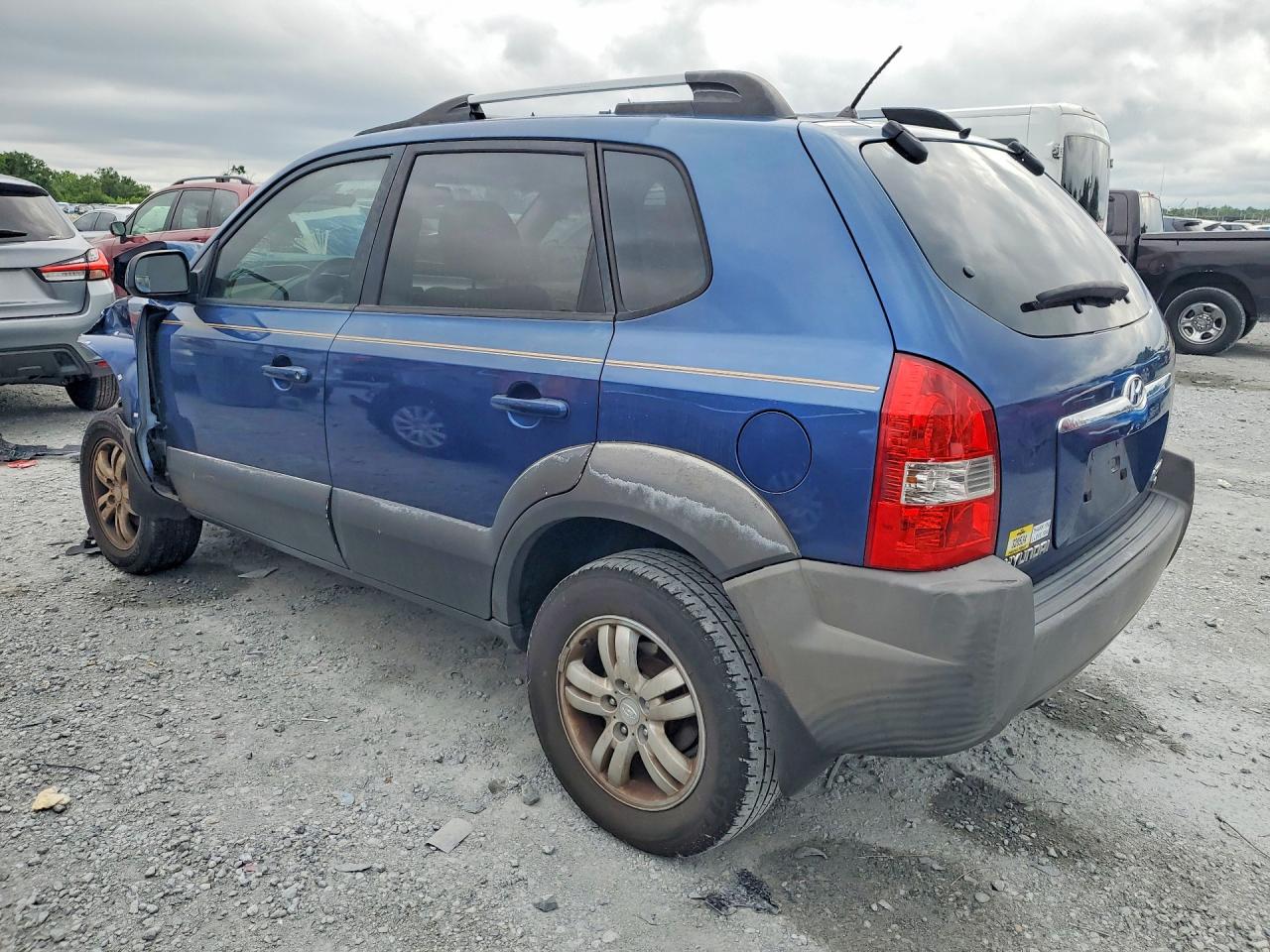 2006 Hyundai Tucson Blue vin: KM8JN12D86U295017