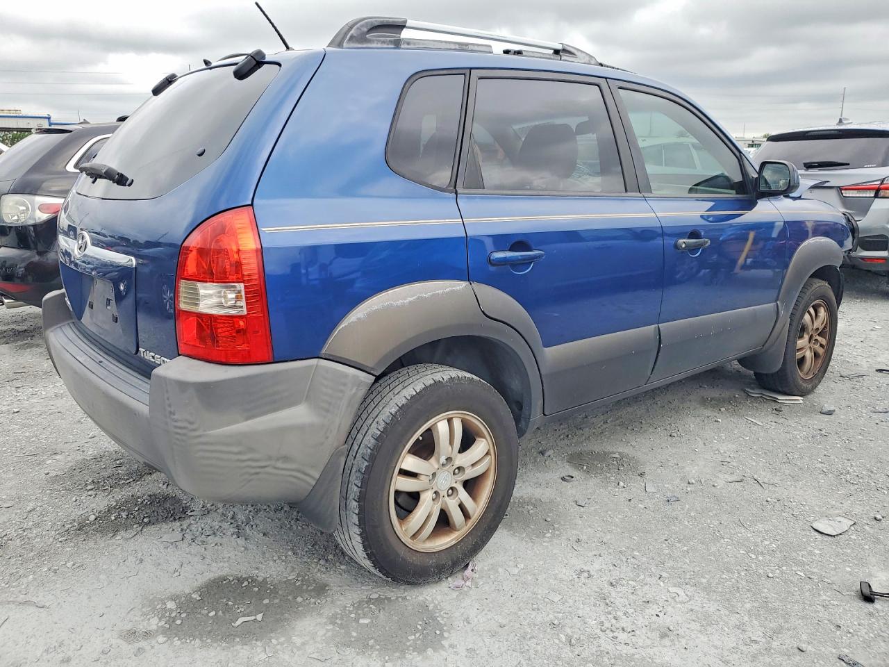 2006 Hyundai Tucson Blue vin: KM8JN12D86U295017