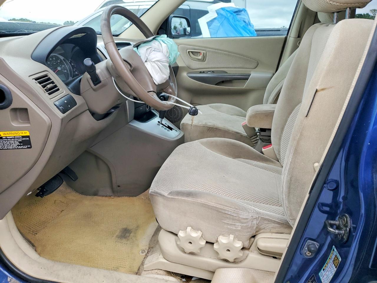 2006 Hyundai Tucson Blue vin: KM8JN12D86U295017
