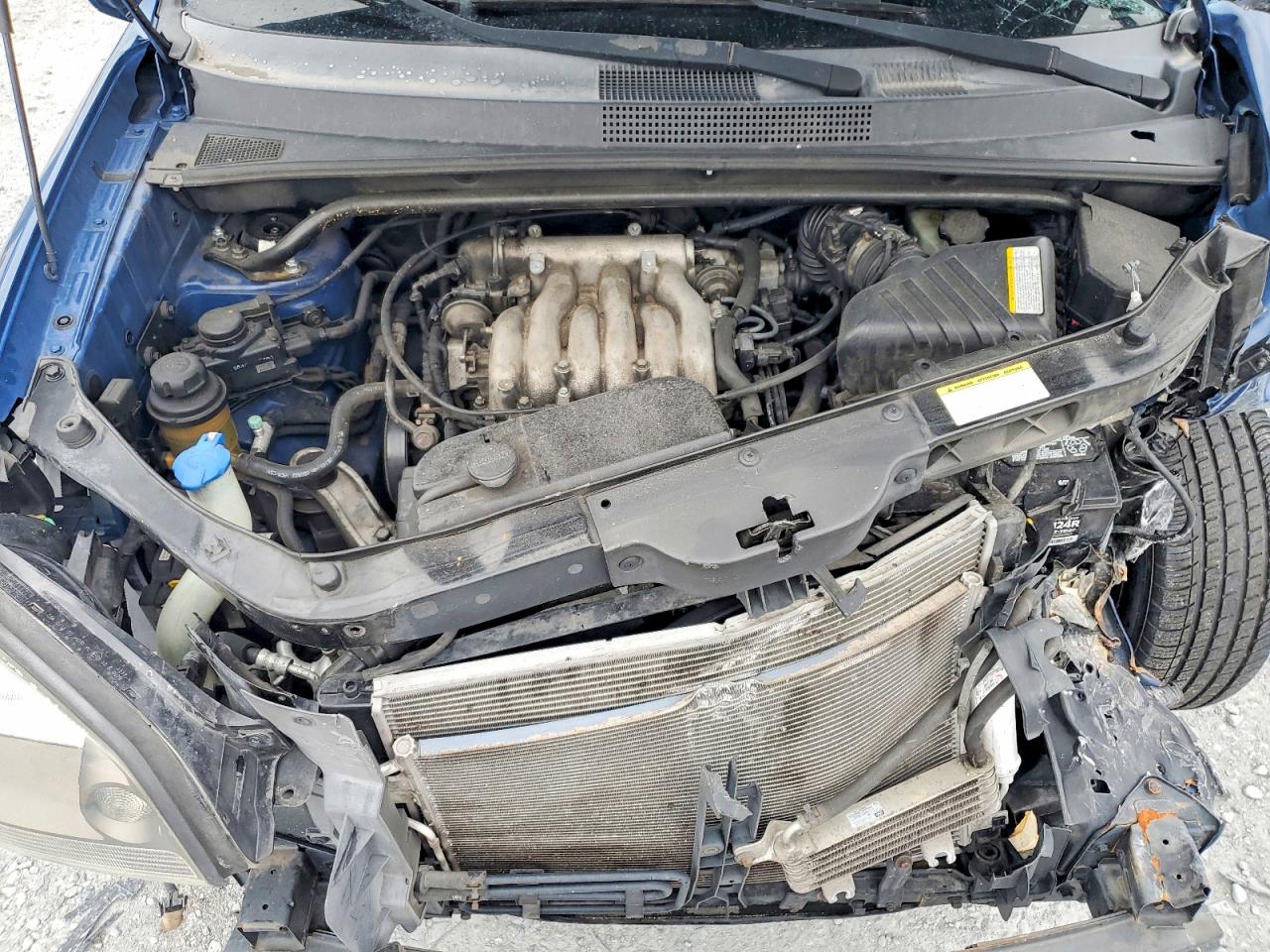 2006 Hyundai Tucson Blue vin: KM8JN12D86U295017