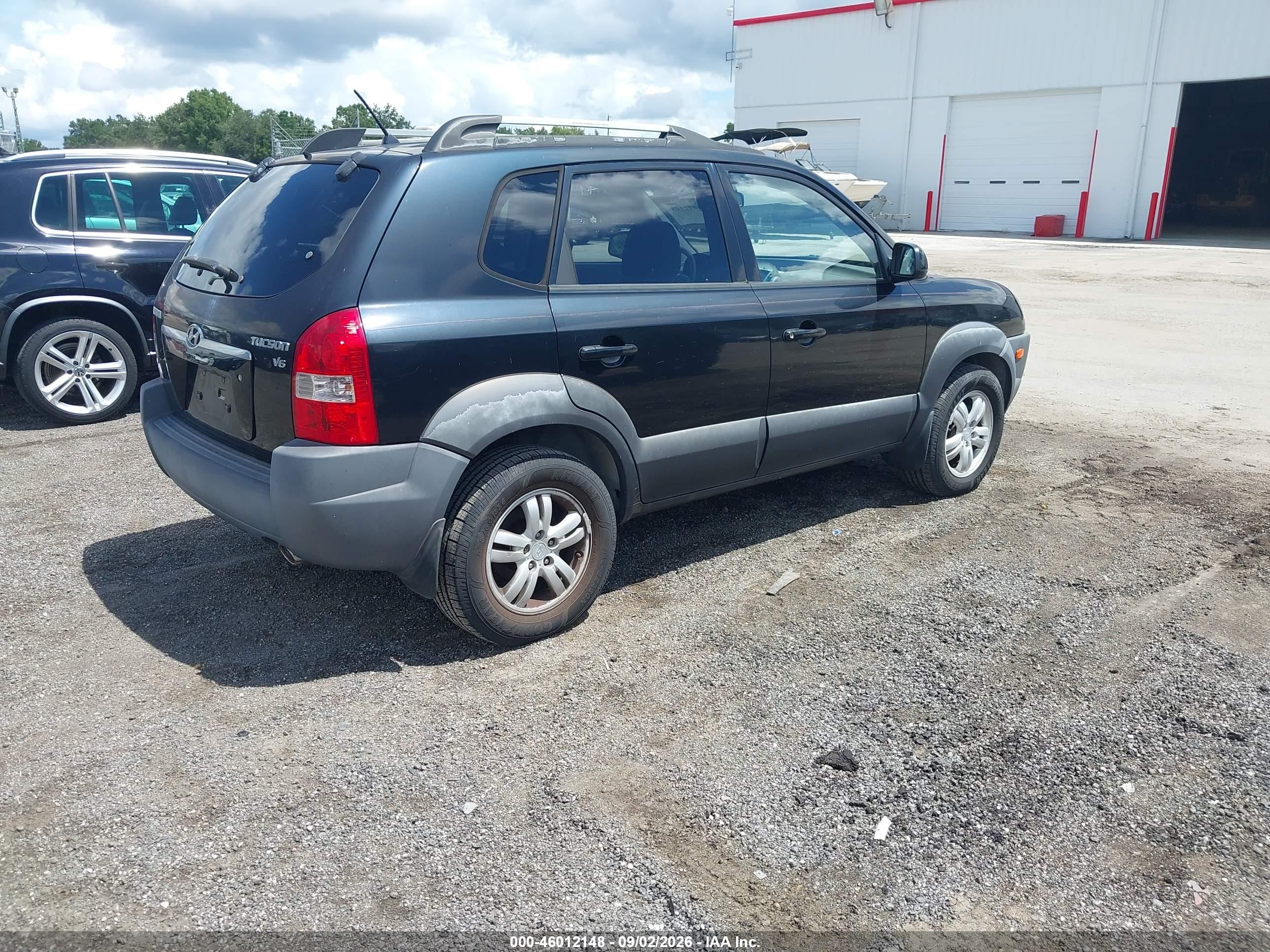 2006 Hyundai Tucson Gls/limited Black vin: KM8JN12D86U312642