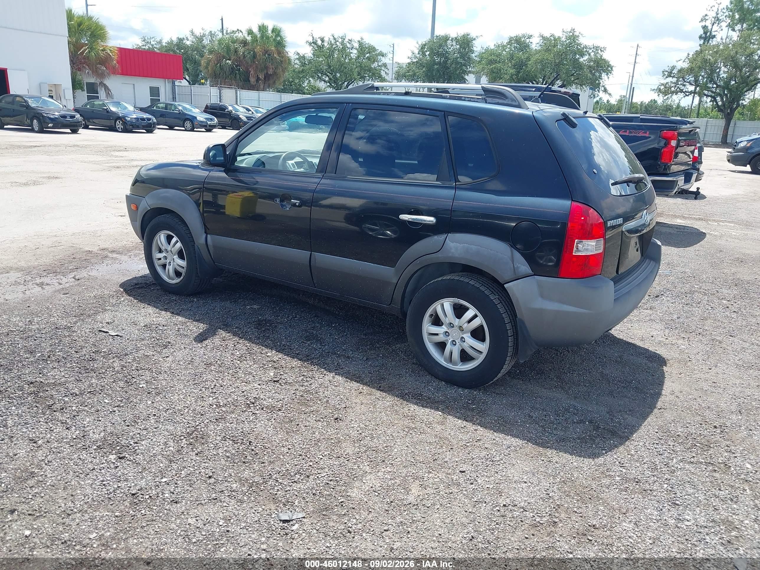 2006 Hyundai Tucson Gls/limited Black vin: KM8JN12D86U312642