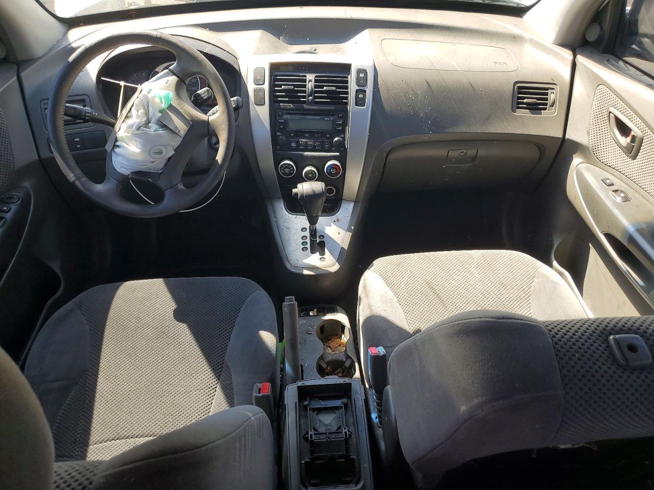 2007 Hyundai Tucson Se Белый vin: KM8JN12D87U612019
