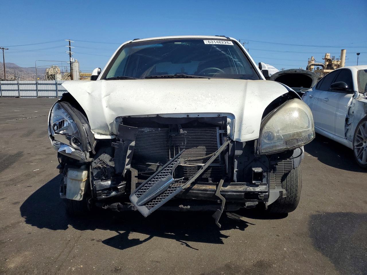 2007 Hyundai Tucson Se Белый vin: KM8JN12D87U612019