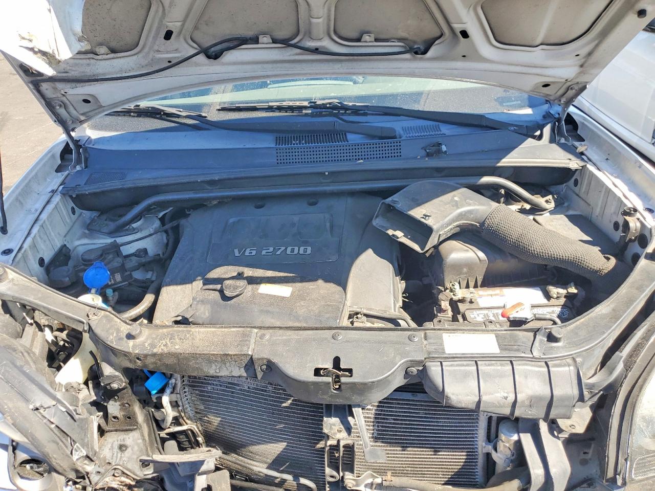 2007 Hyundai Tucson Se Белый vin: KM8JN12D87U612019