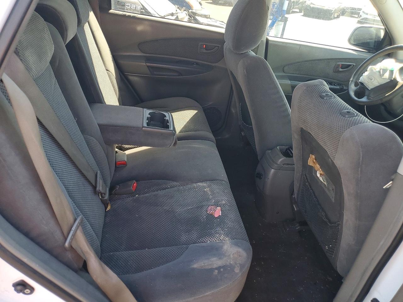 2007 Hyundai Tucson Se Белый vin: KM8JN12D87U612019