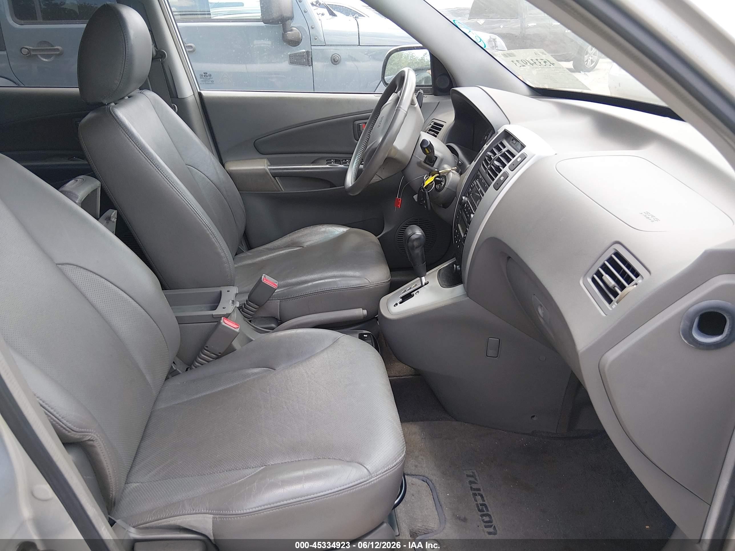2007 Hyundai Tucson Limited/se Silver vin: KM8JN12D87U687657
