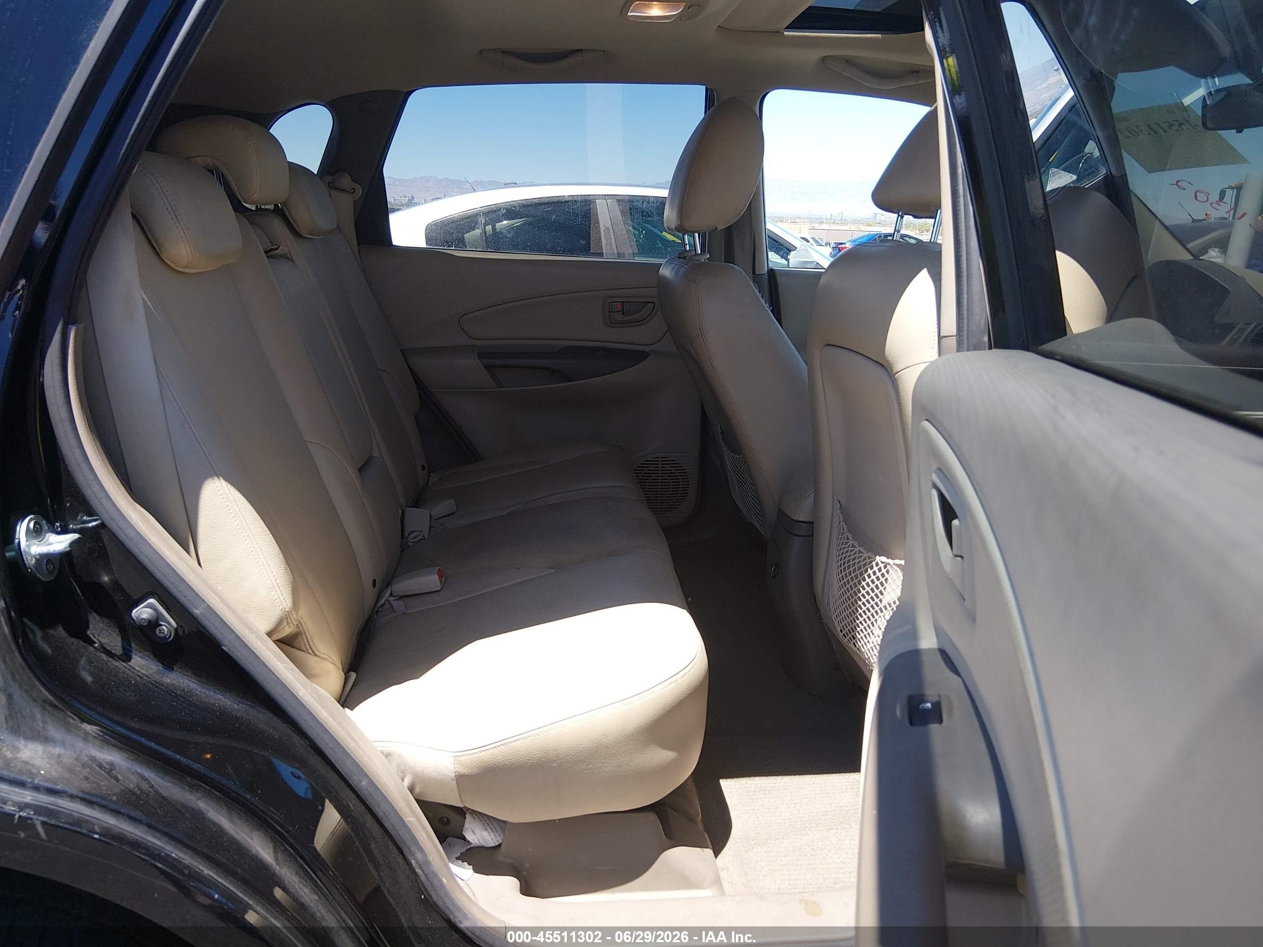 2009 Hyundai Tucson Limited V6 Black vin: KM8JN12D89U936249