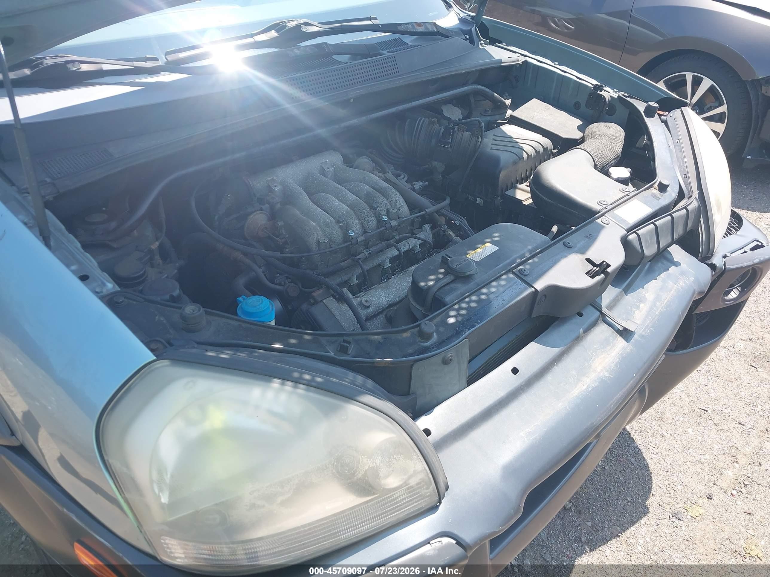 2005 Hyundai Tucson Gls/lx Blue vin: KM8JN12D95U171417