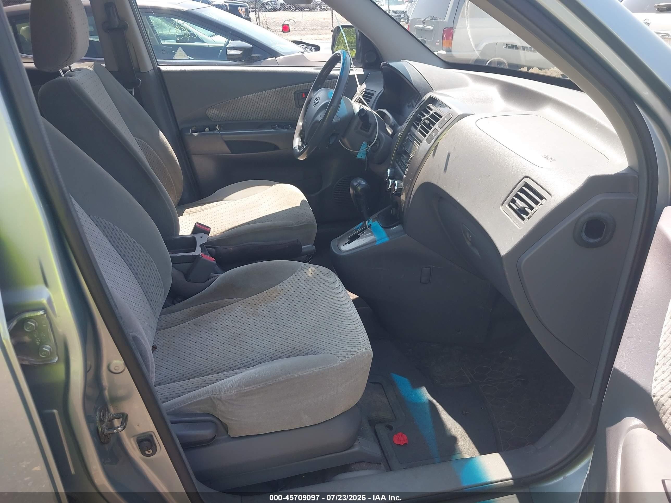 2005 Hyundai Tucson Gls/lx Blue vin: KM8JN12D95U171417