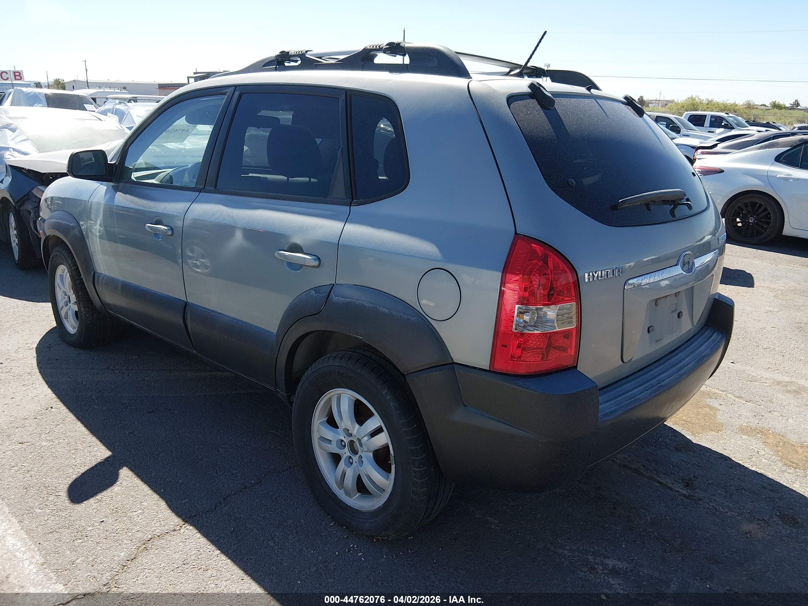 2006 Hyundai Tucson Gls/limited Light Blue vin: KM8JN12D96U359663