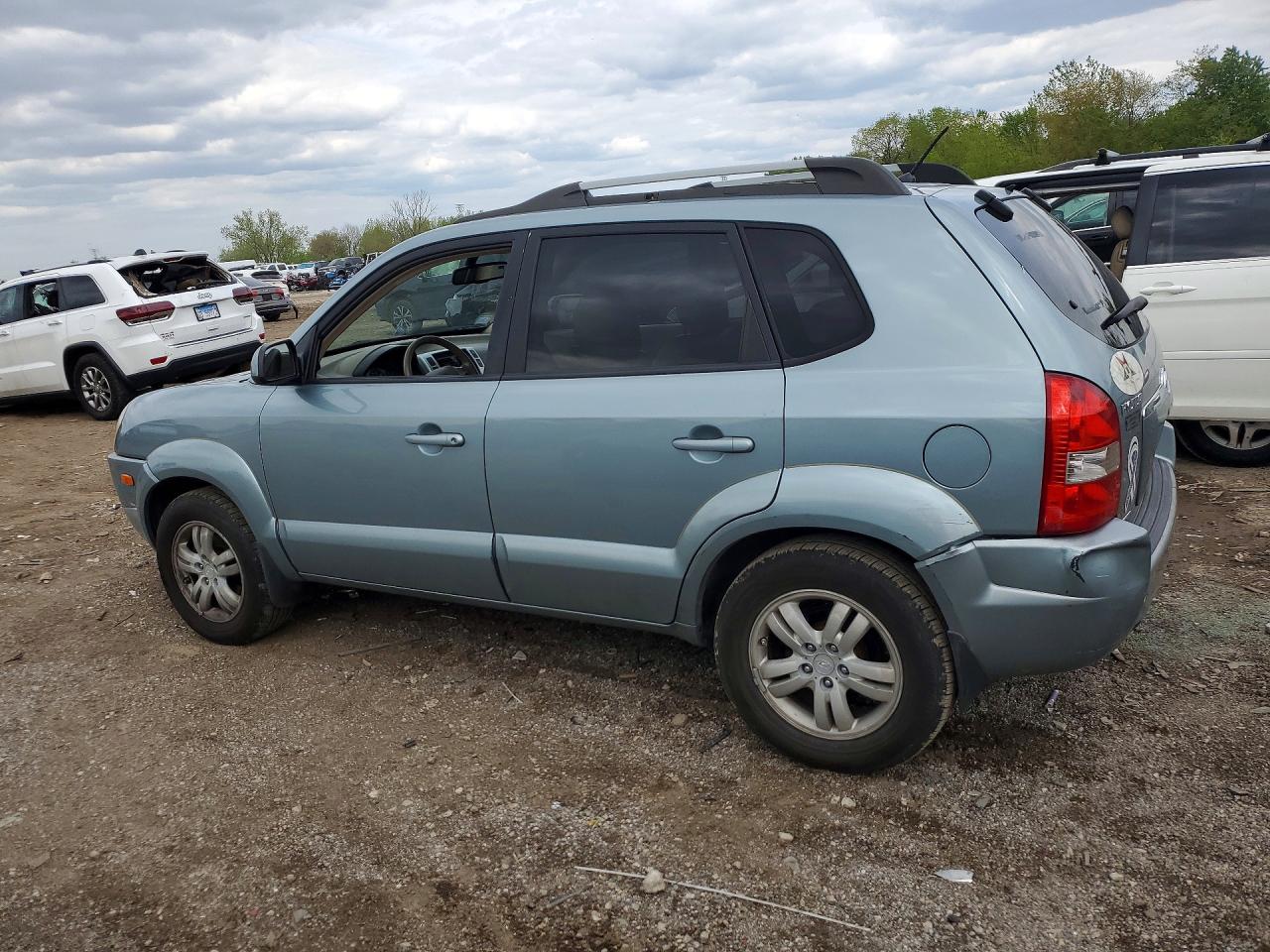 2006 Hyundai Tucson Gls Бирюзовый vin: KM8JN12D96U369318