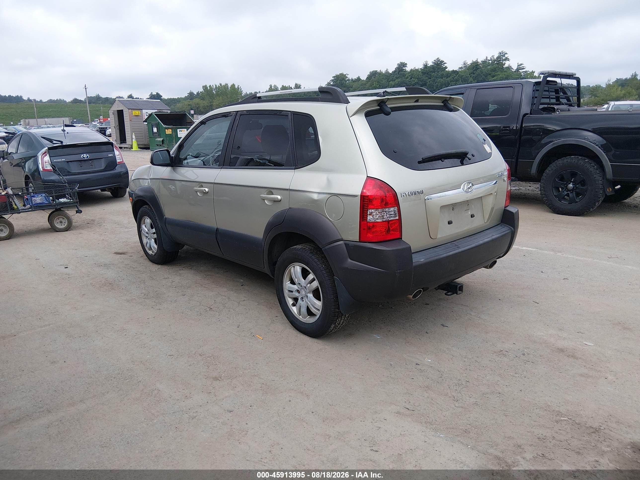 2006 Hyundai Tucson Gls/limited Tan vin: KM8JN12D96U372591