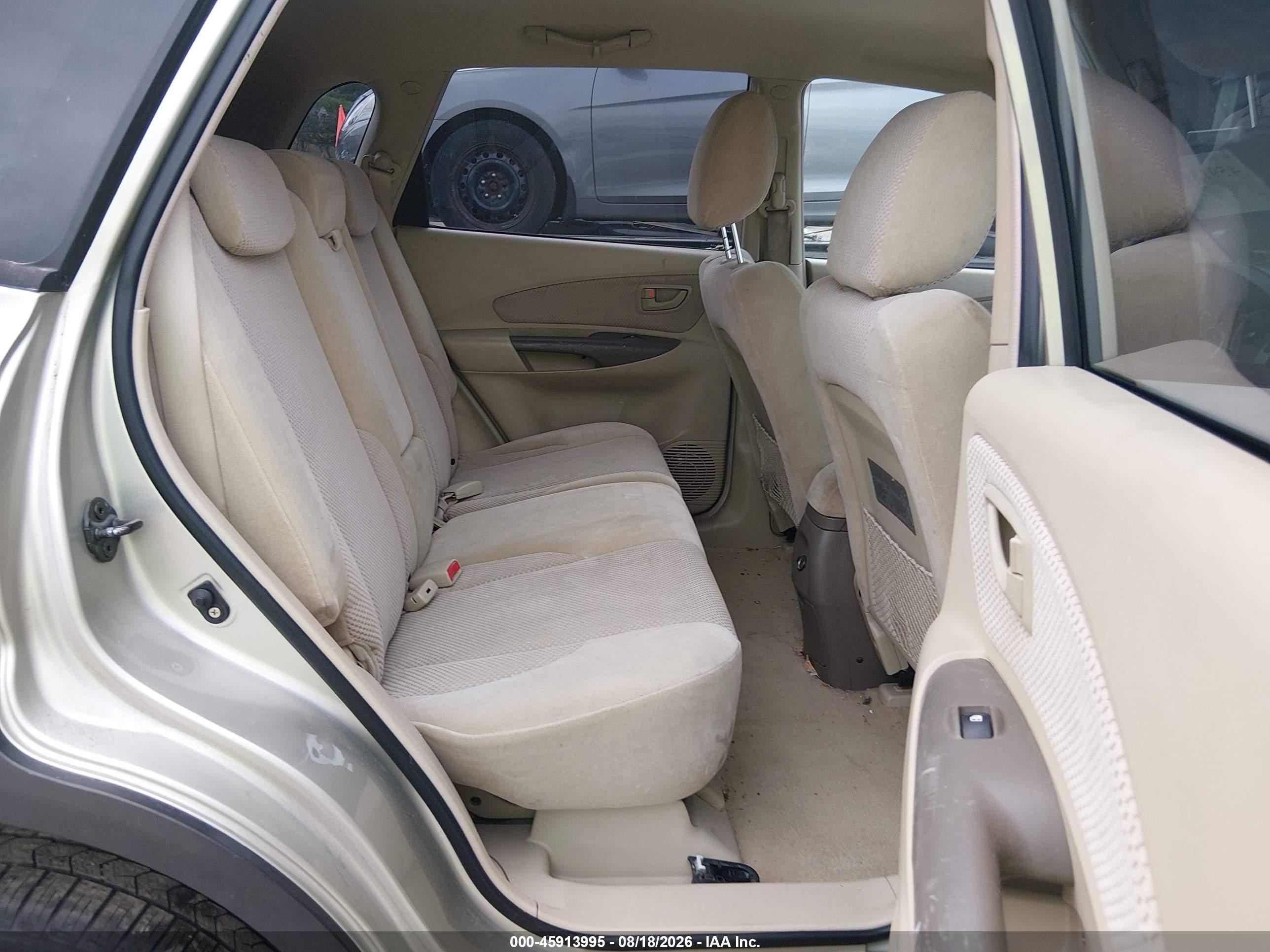 2006 Hyundai Tucson Gls/limited Tan vin: KM8JN12D96U372591