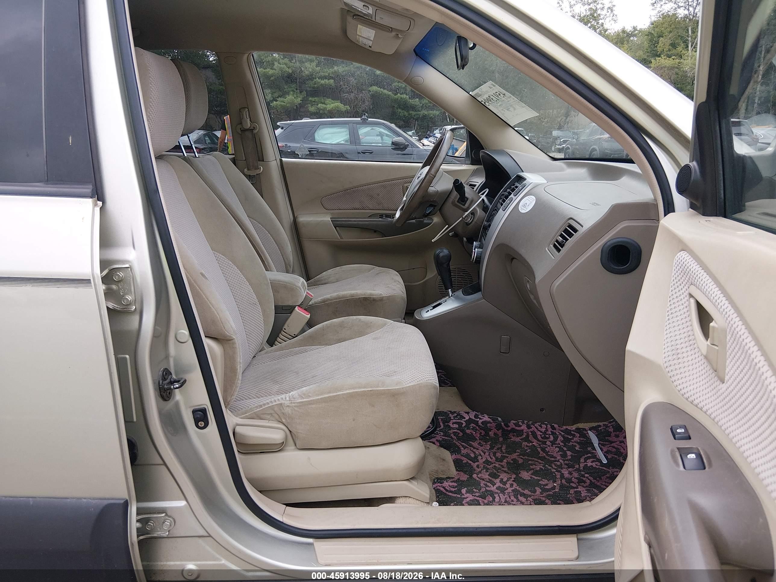 2006 Hyundai Tucson Gls/limited Tan vin: KM8JN12D96U372591