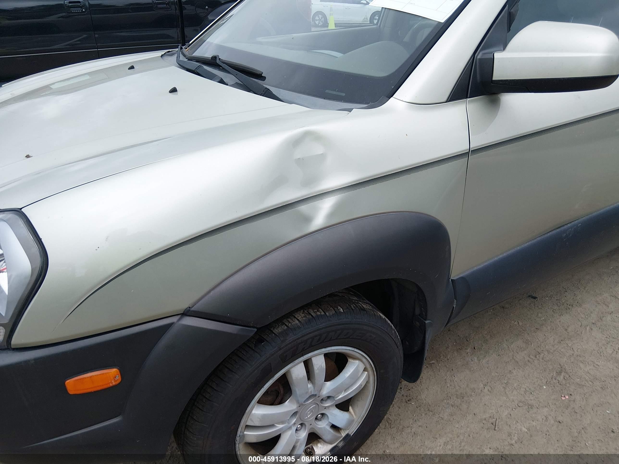2006 Hyundai Tucson Gls/limited Tan vin: KM8JN12D96U372591