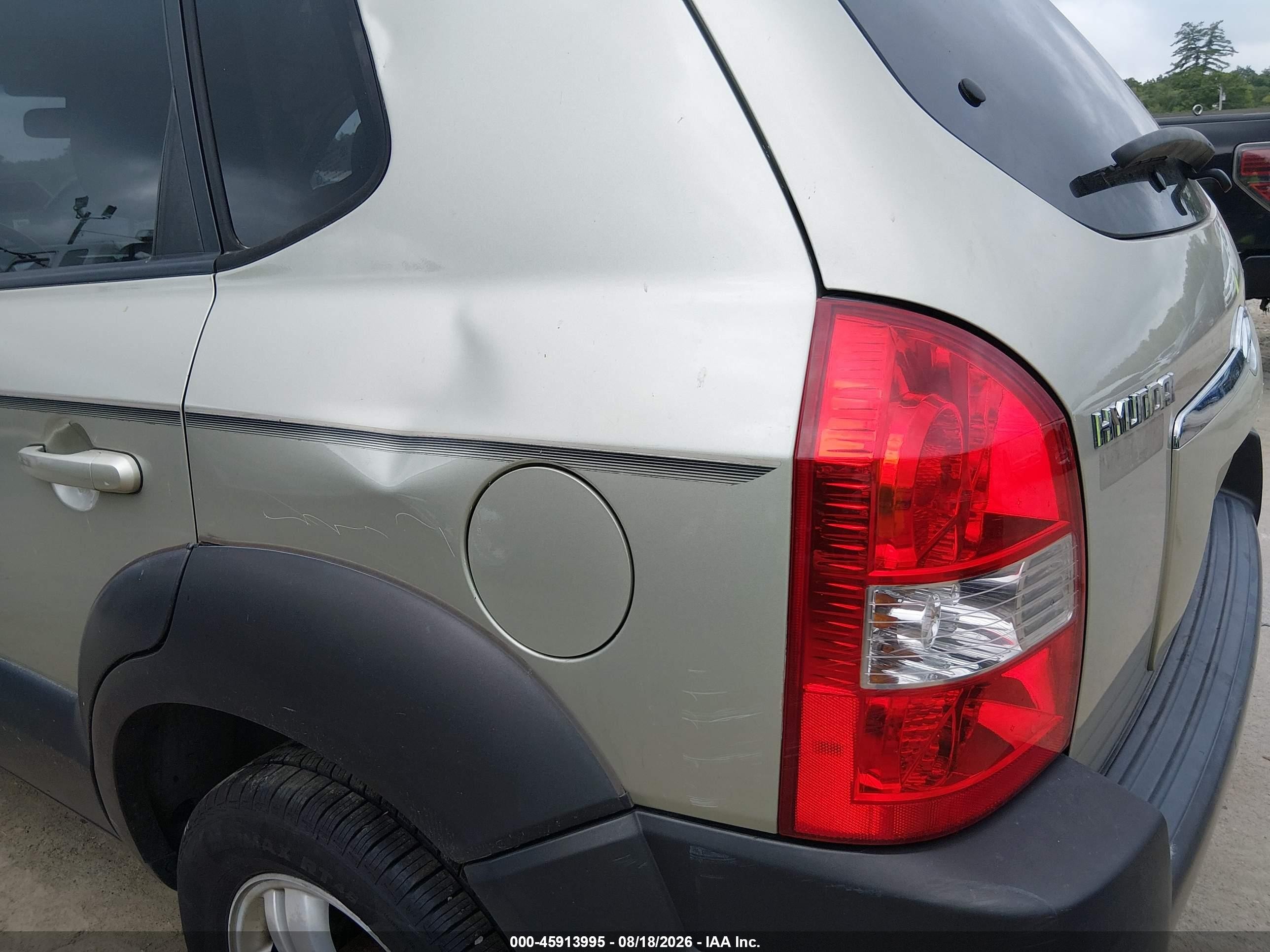 2006 Hyundai Tucson Gls/limited Tan vin: KM8JN12D96U372591