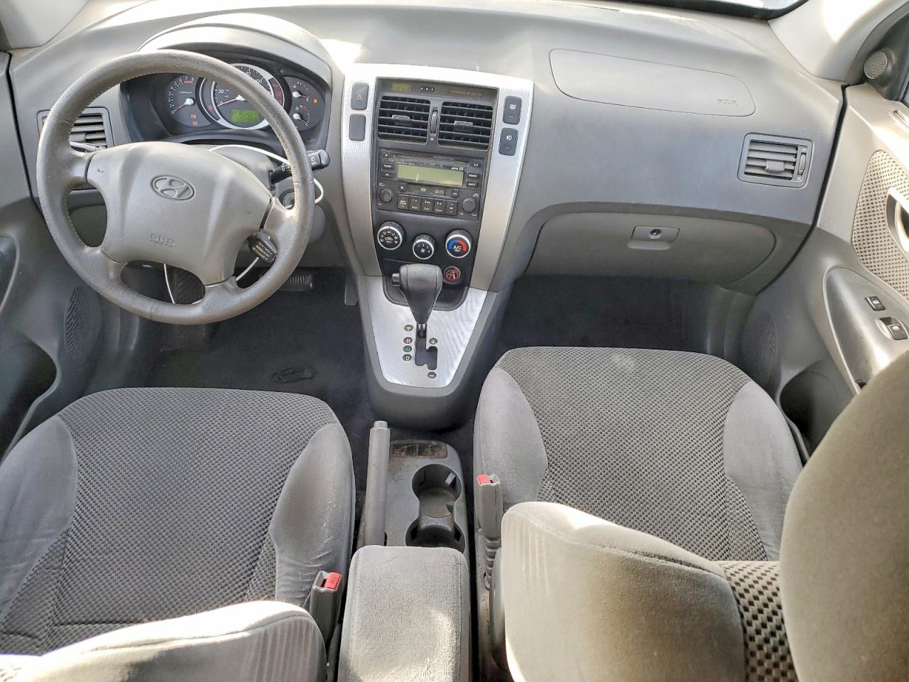 2007 Hyundai Tucson Se Gray vin: KM8JN12D97U522037