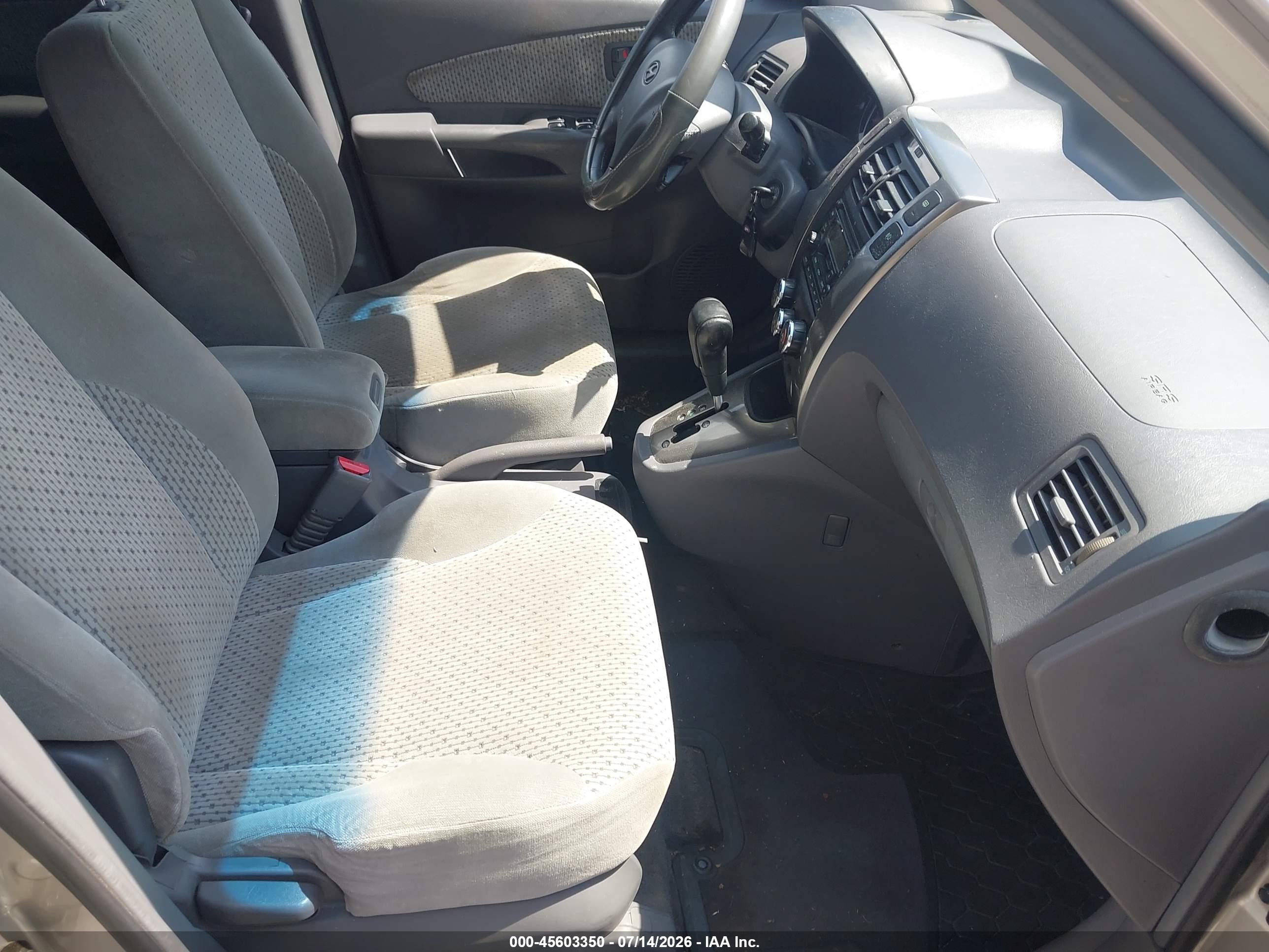 2005 Hyundai Tucson Gls/lx Silver vin: KM8JN12DX5U129368
