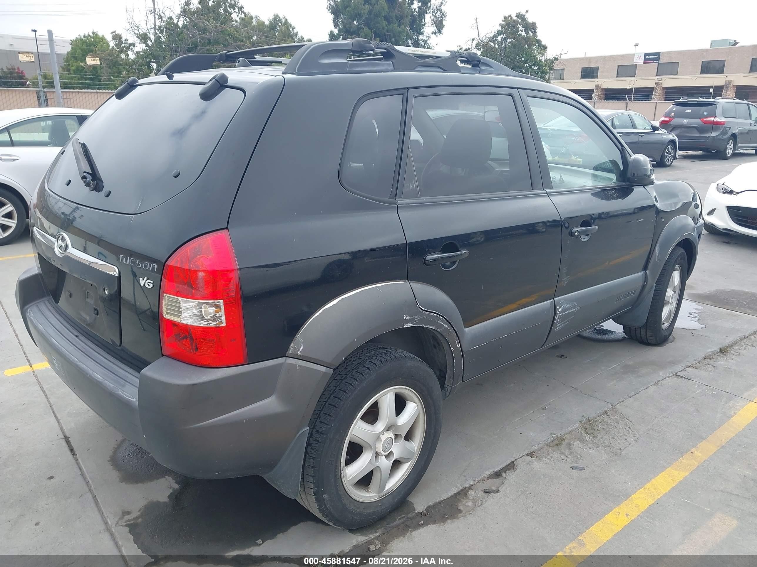 2005 Hyundai Tucson Gls/lx Blue vin: KM8JN12DX5U219622