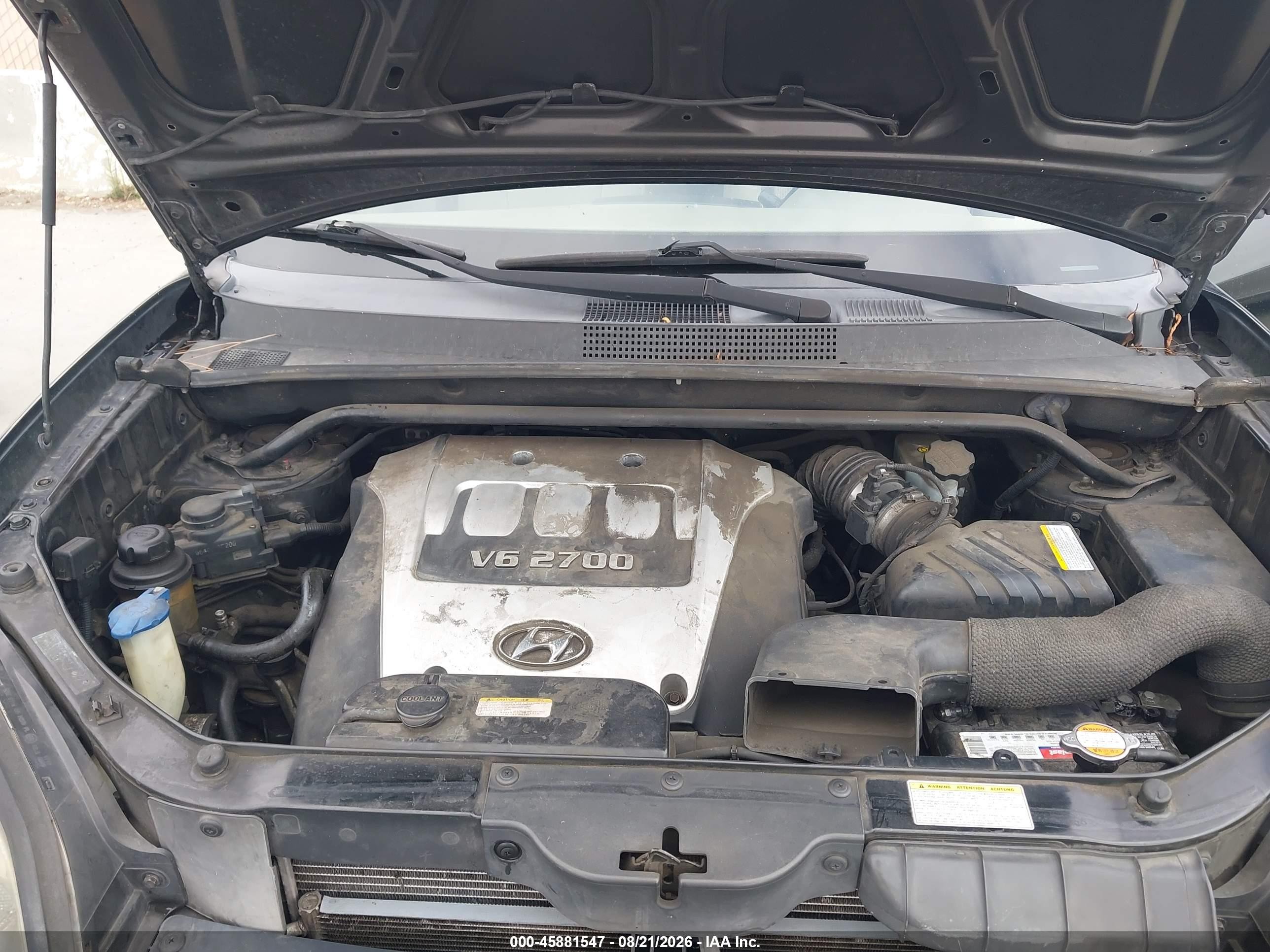 2005 Hyundai Tucson Gls/lx Blue vin: KM8JN12DX5U219622