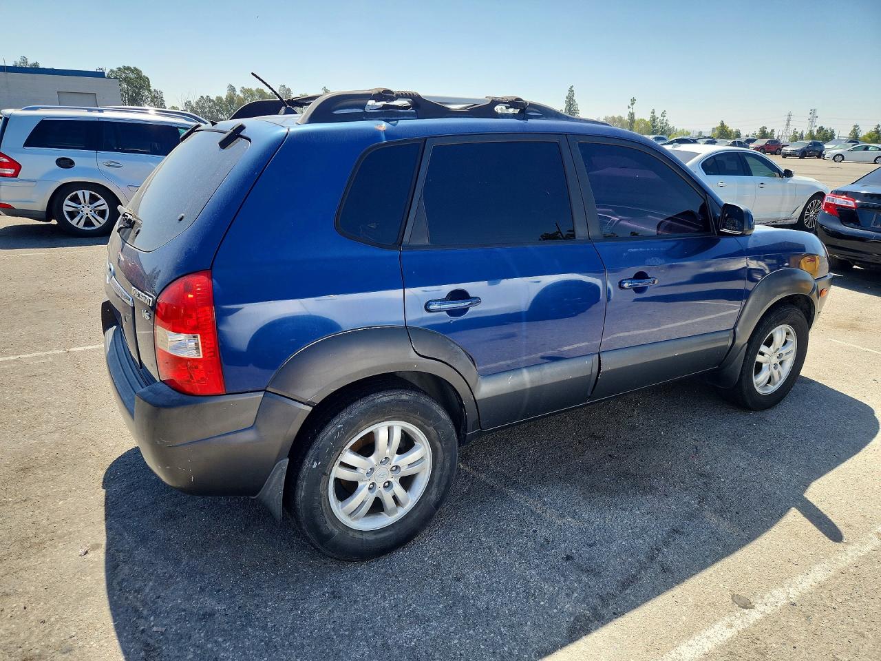 2006 Hyundai Tucson Gls Blue vin: KM8JN12DX6U282169
