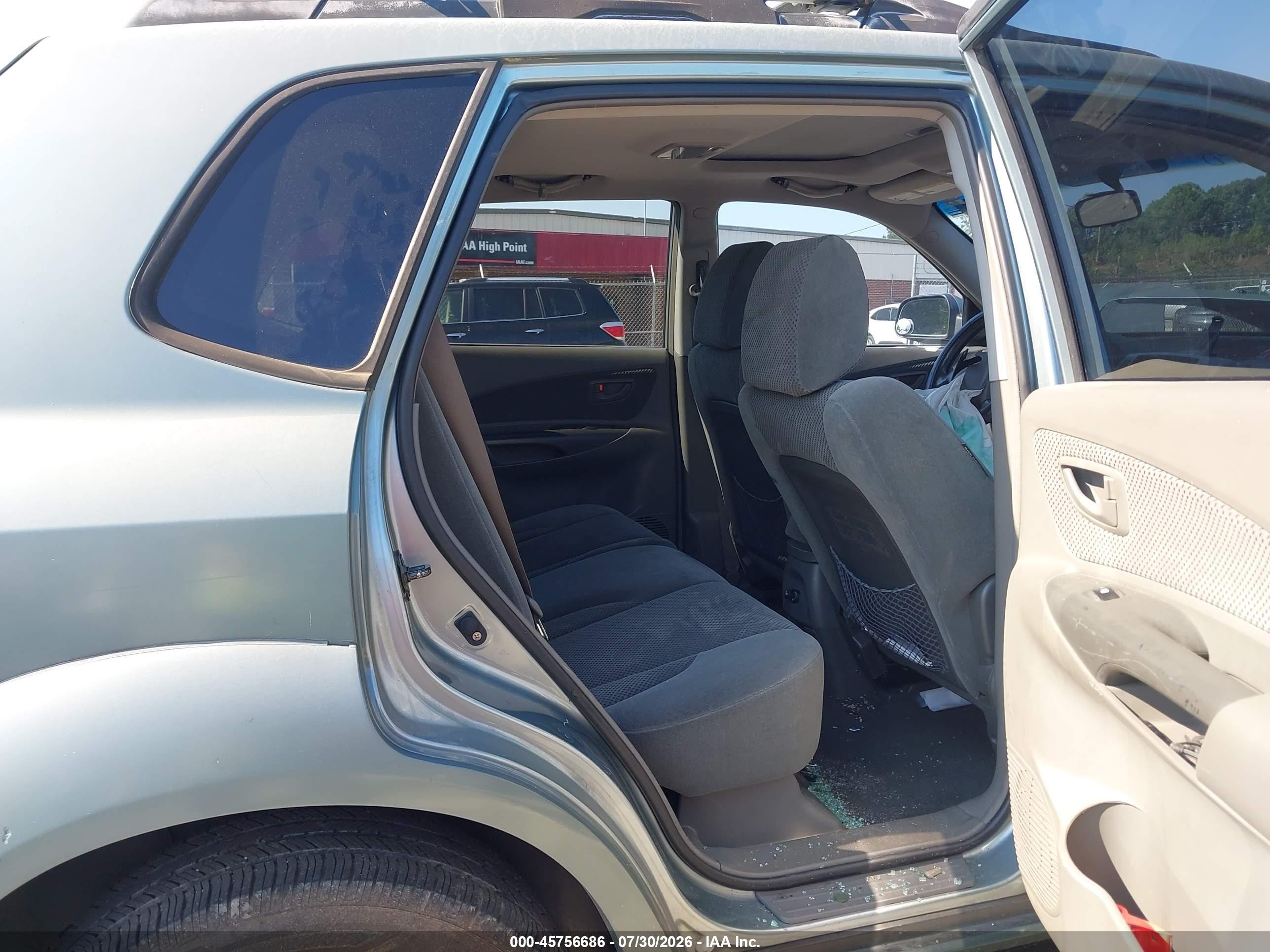 2006 Hyundai Tucson Gls/limited Light Blue vin: KM8JN12DX6U307460