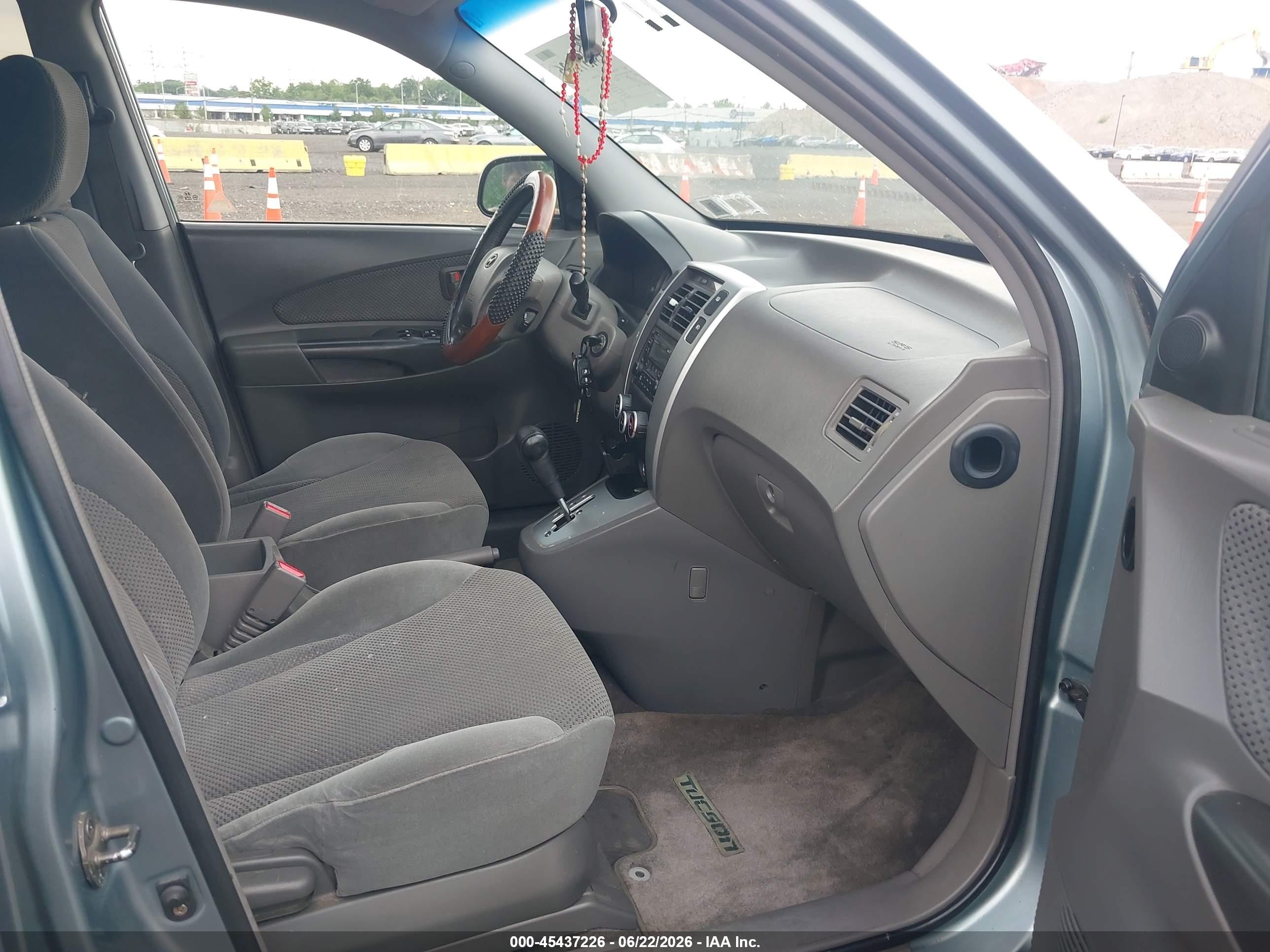 2007 Hyundai Tucson Limited/se Blue vin: KM8JN12DX7U639481