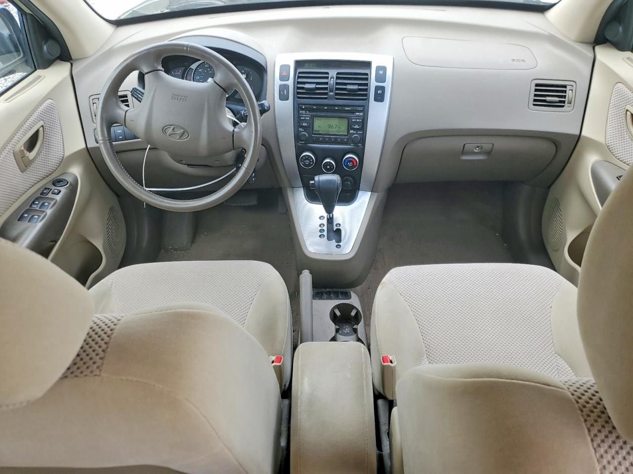 2008 Hyundai Tucson Se Gold vin: KM8JN12DX8U896724