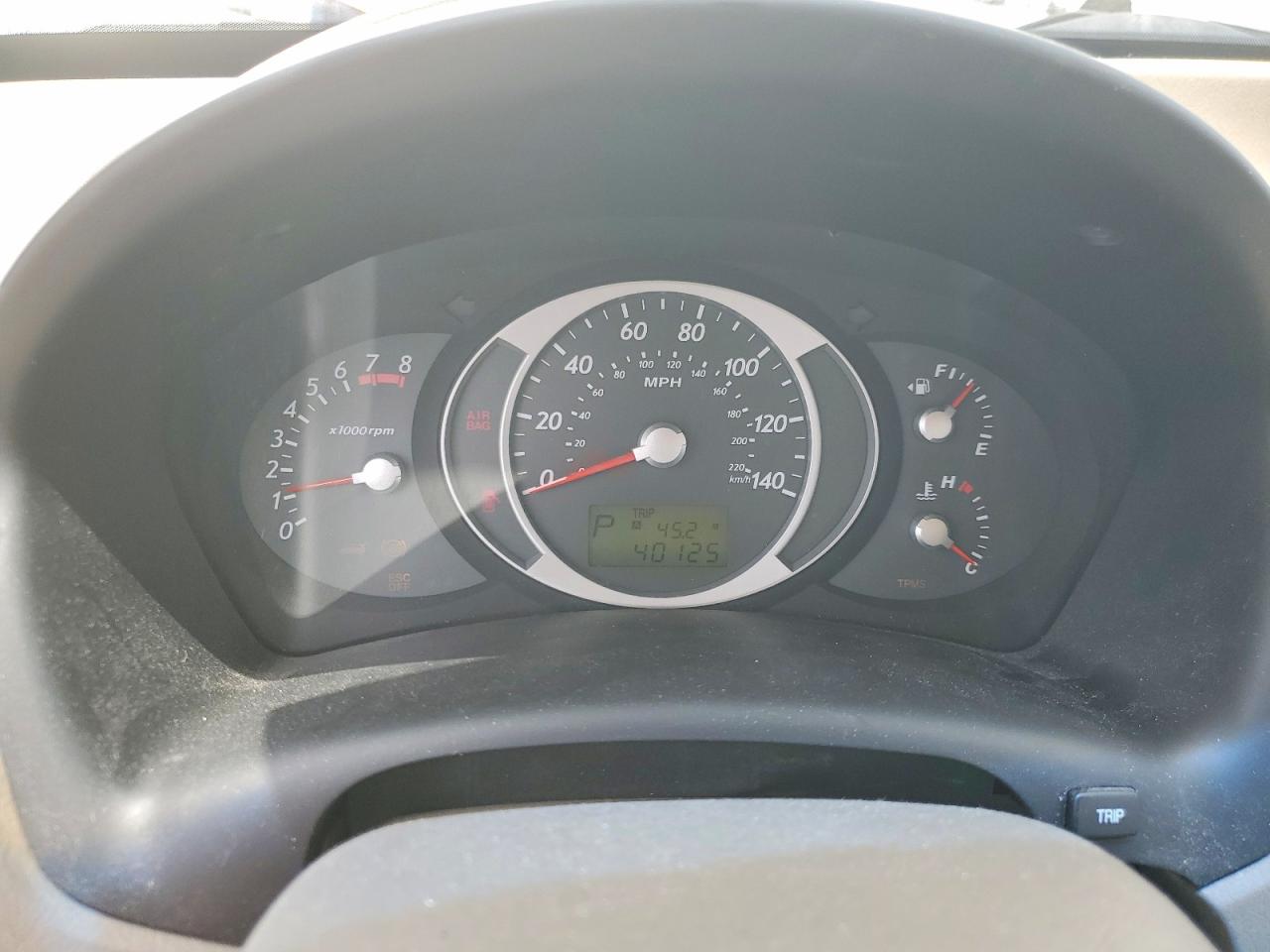 2008 Hyundai Tucson Se Gold vin: KM8JN12DX8U896724