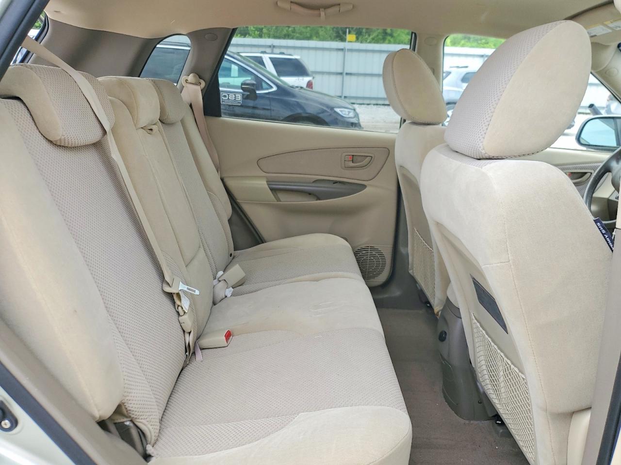 2008 Hyundai Tucson Se Gold vin: KM8JN12DX8U896724