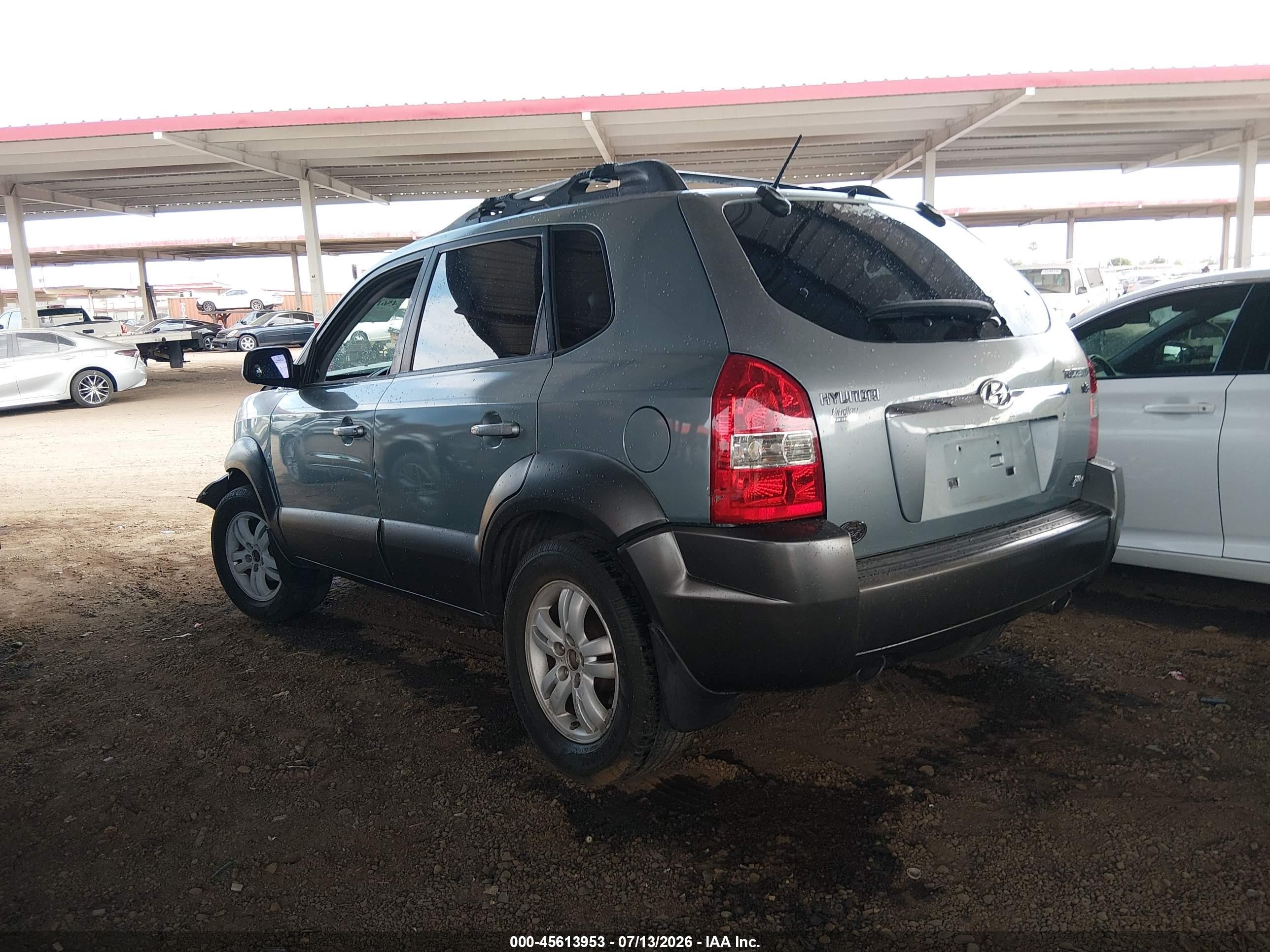 2006 Hyundai Tucson Gls/limited Gray vin: KM8JN72D06U354564