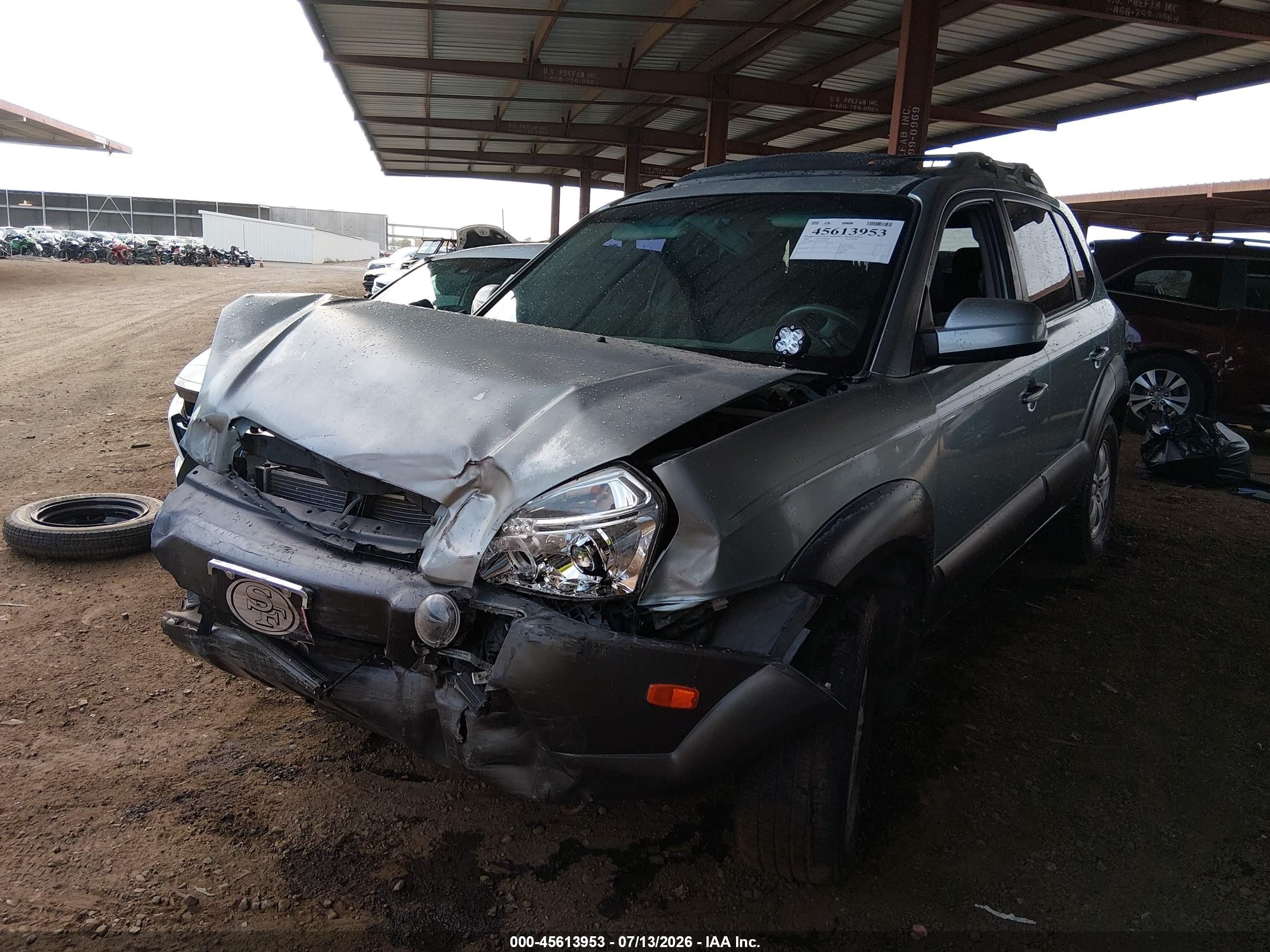 2006 Hyundai Tucson Gls/limited Gray vin: KM8JN72D06U354564