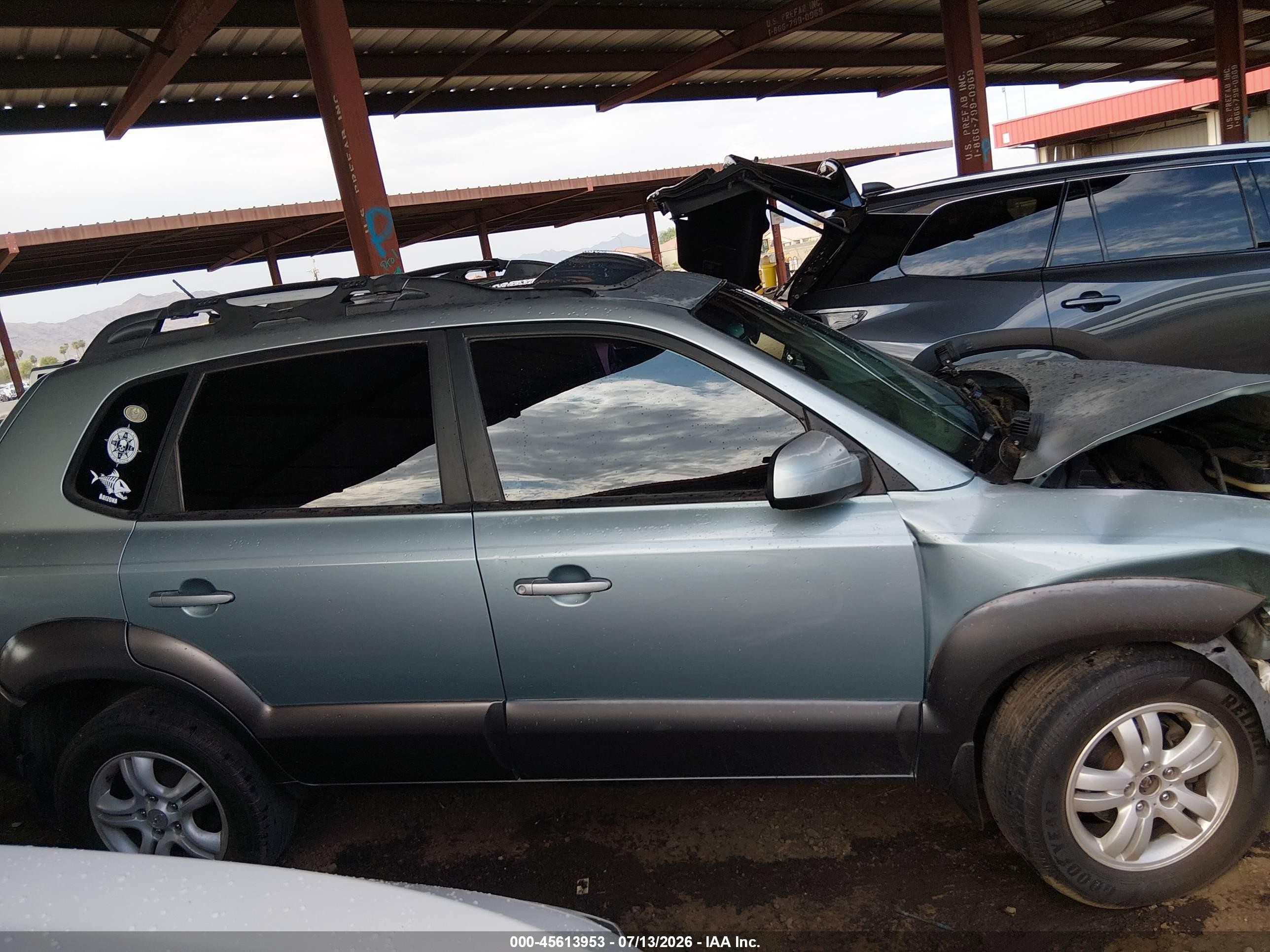2006 Hyundai Tucson Gls/limited Gray vin: KM8JN72D06U354564