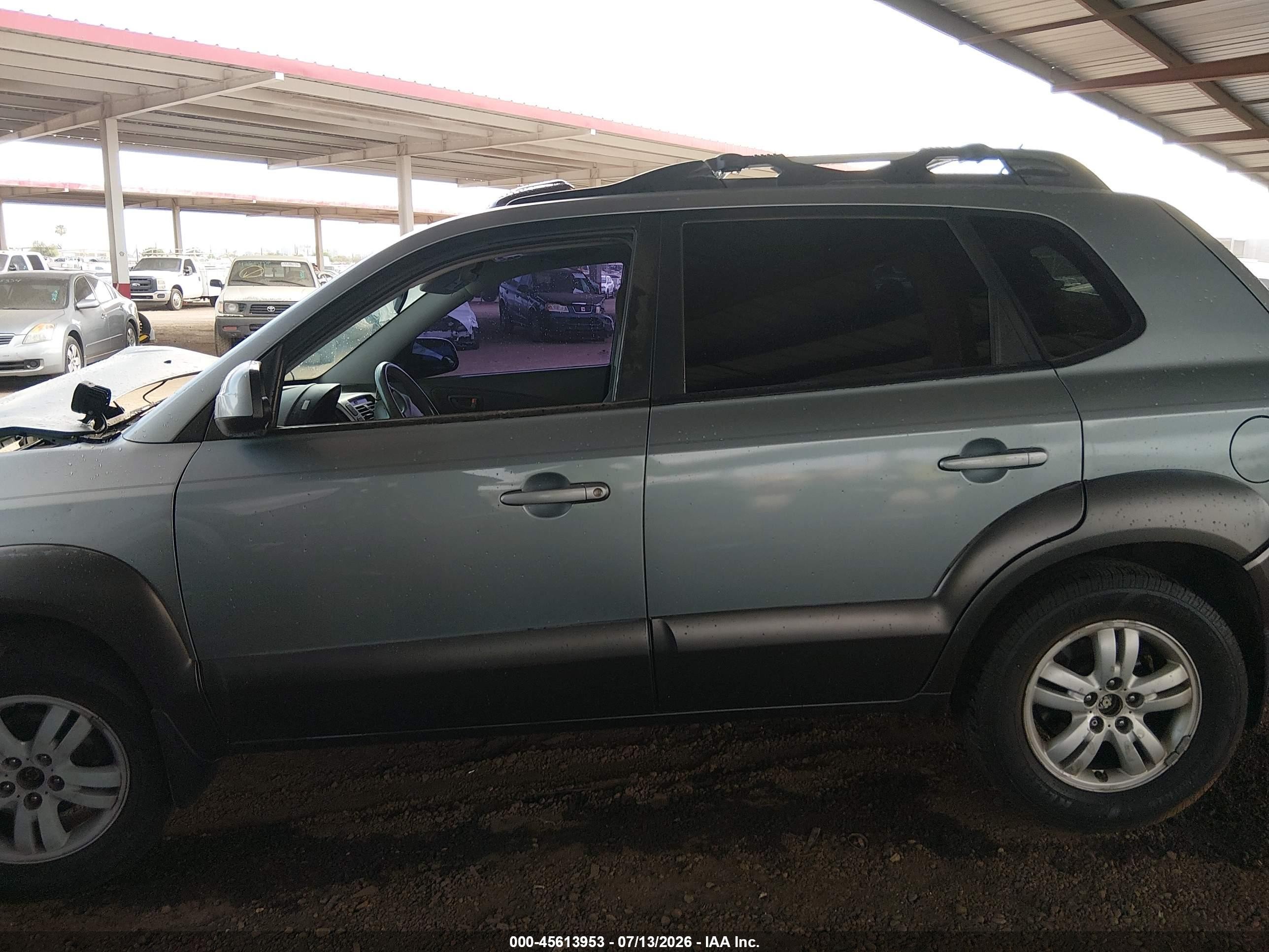 2006 Hyundai Tucson Gls/limited Gray vin: KM8JN72D06U354564