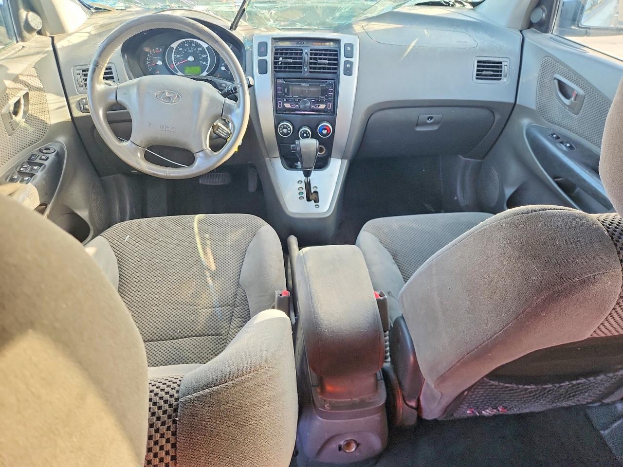 2007 Hyundai Tucson Se Silver vin: KM8JN72D07U493482
