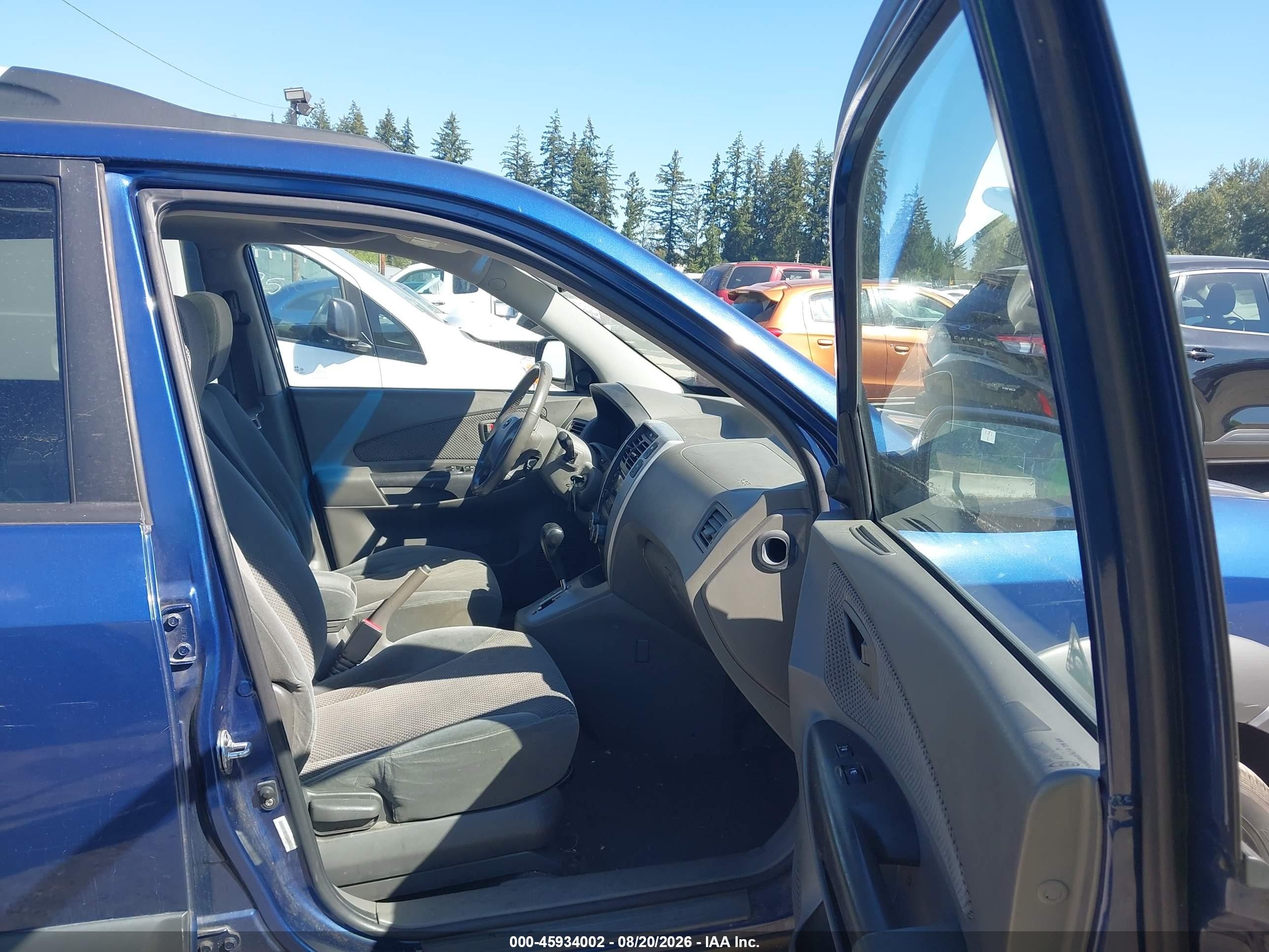 2008 Hyundai Tucson Limited V6/se Blue vin: KM8JN72D08U812607