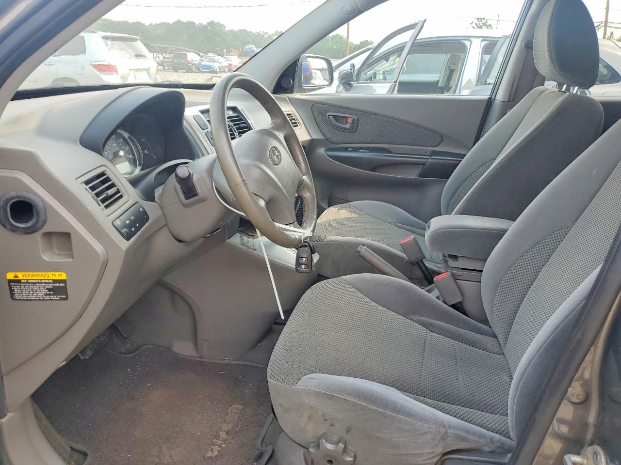 2009 Hyundai Tucson Se Gray vin: KM8JN72D09U943909